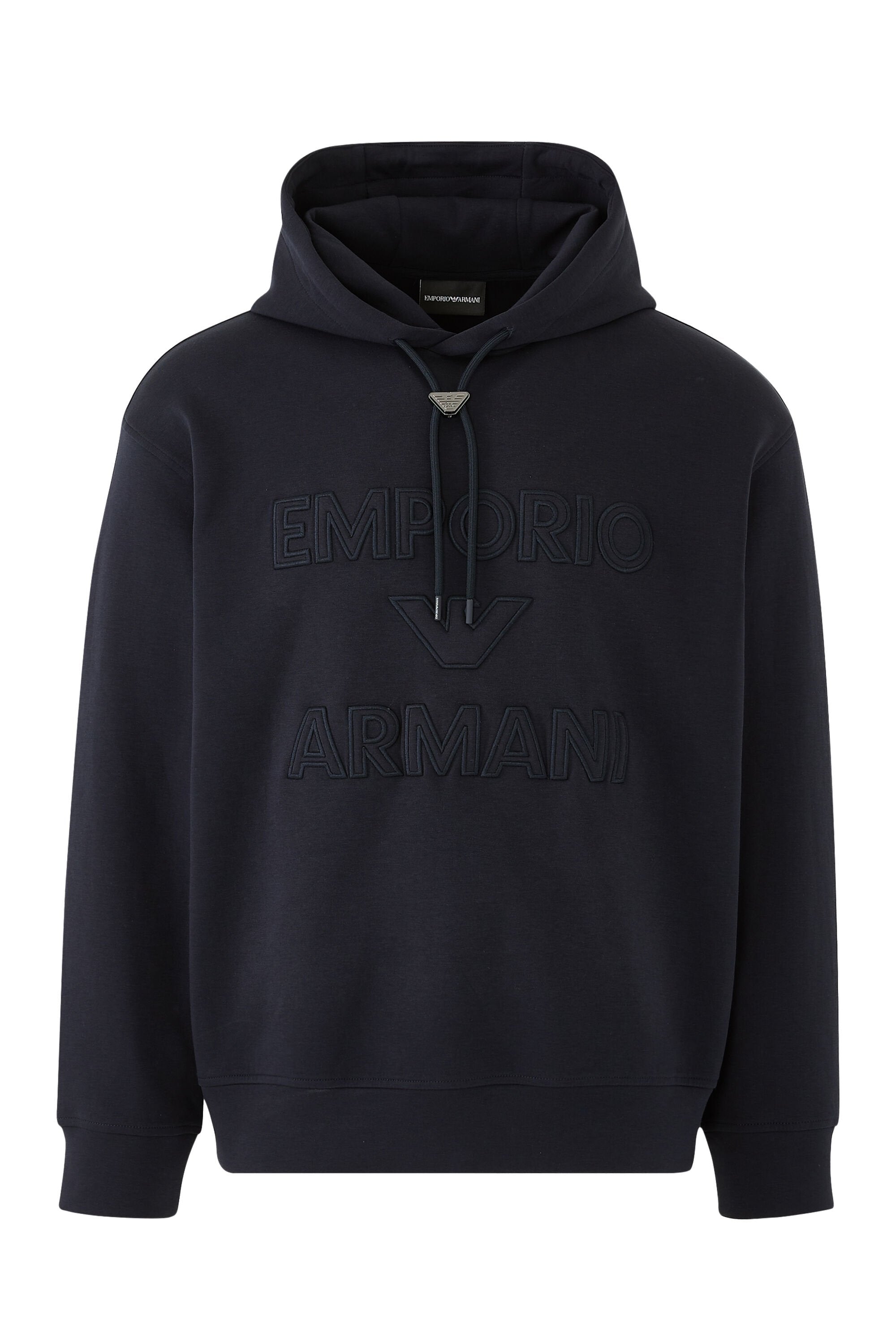 Armani Camisola Hoodie Em001121 Af10013 Navy Navy_shot5