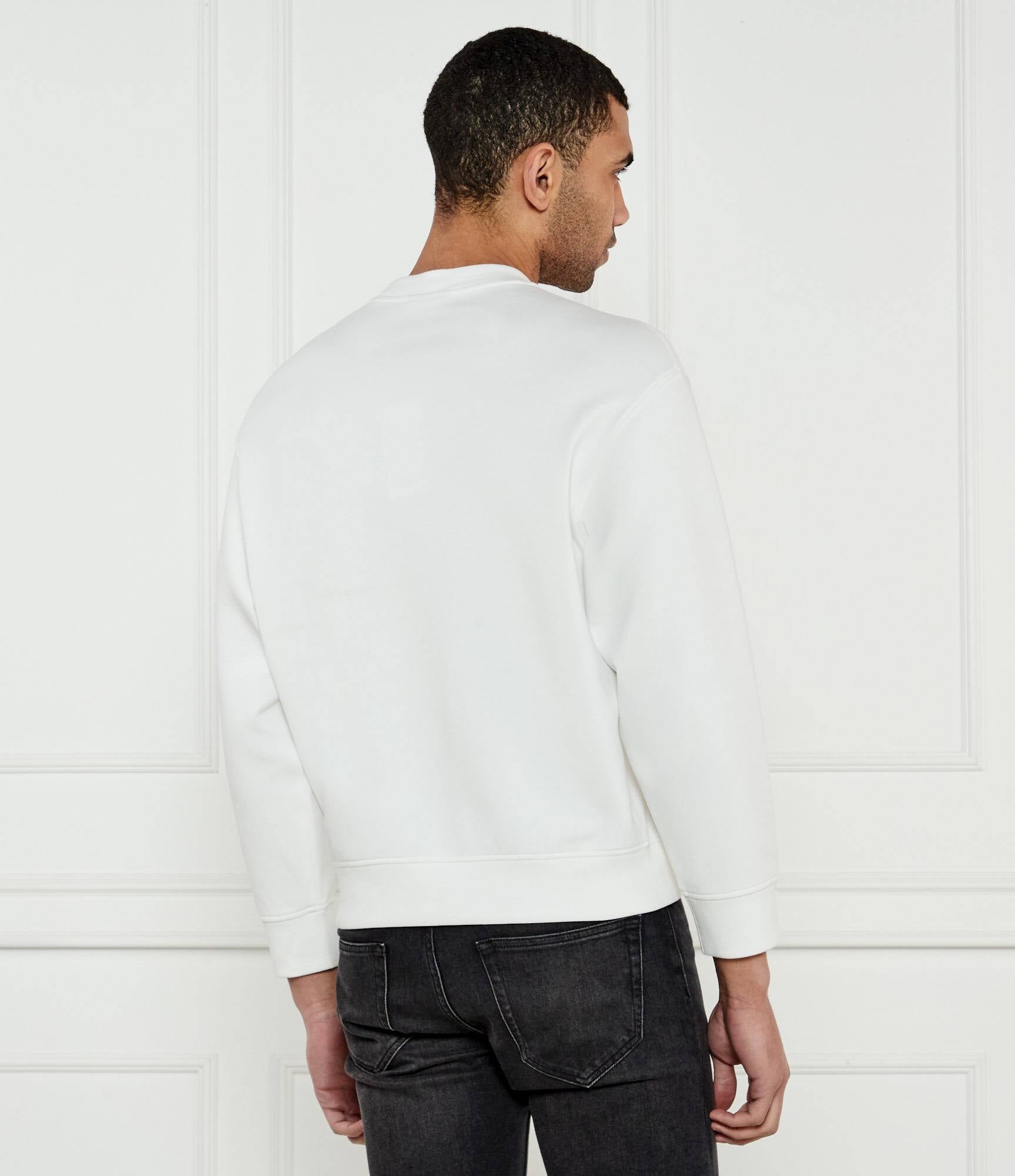 Armani Camisola Sweat Em001045 Af10013 Snow Snow_shot3