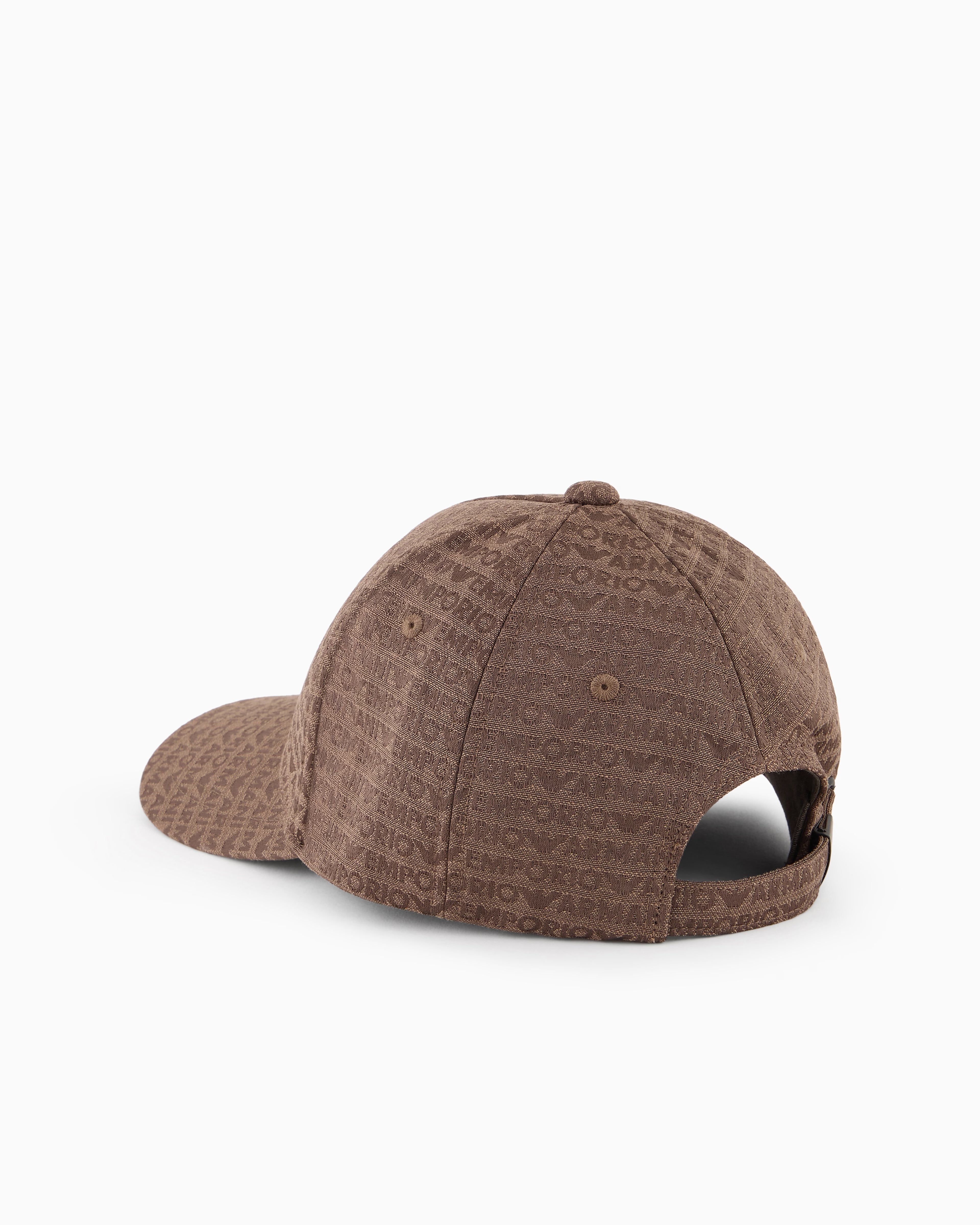 Armani Cap Hat Em001321 Af14034 Chocolate Chocolate_shot1