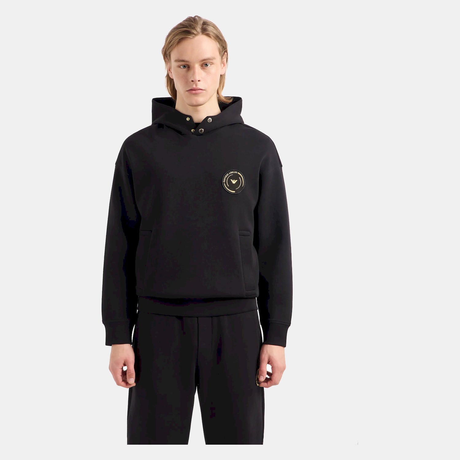 Armani Casaco Training Sweat Training 3d1mp0 1jhsz Black Preto_shot5