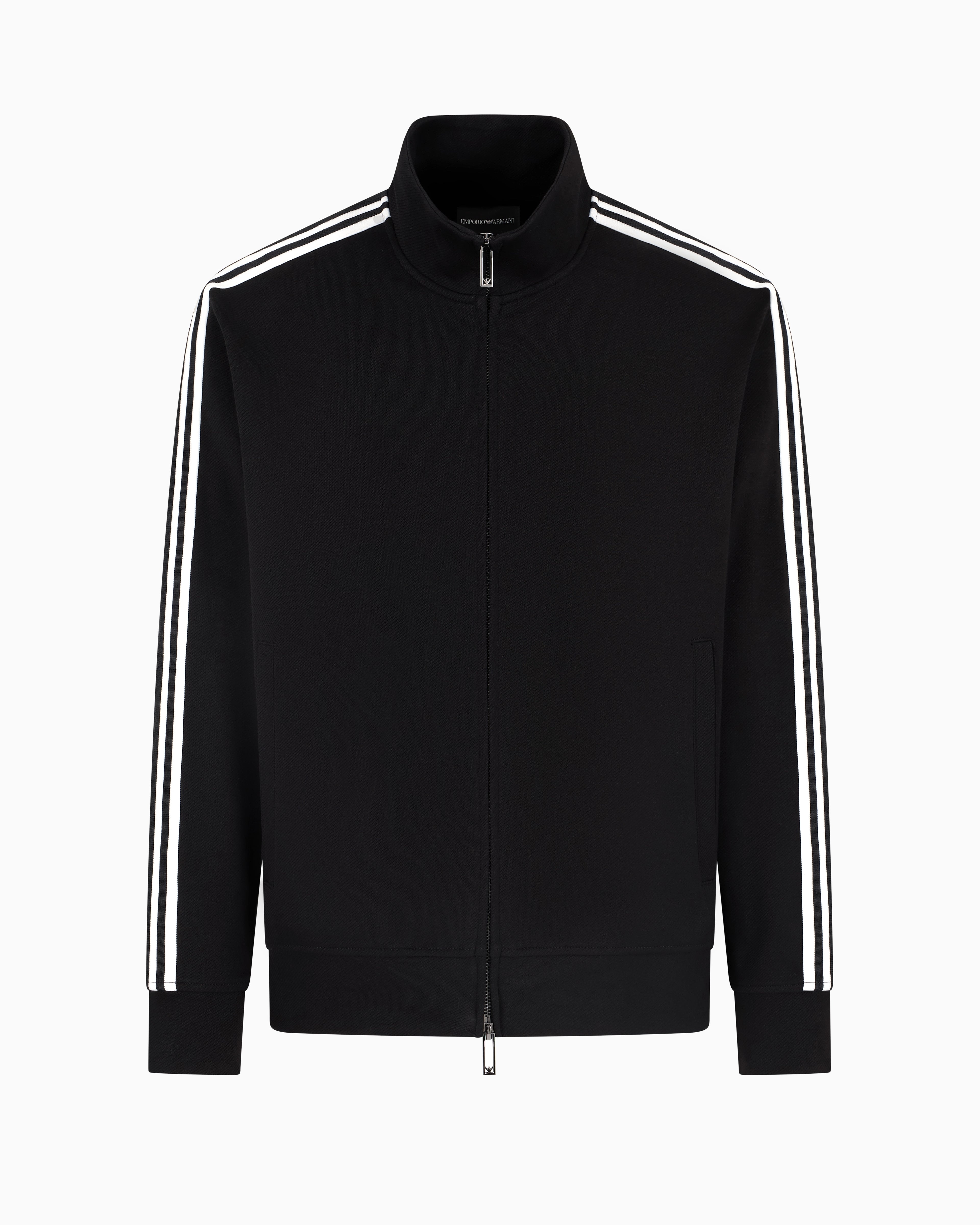 Armani Casaco Training Sweat Training Em001110 Af13488 Black Preto_shot4