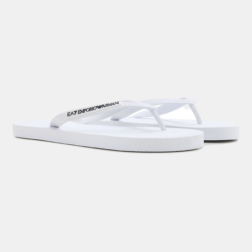 Armani Chinelos Slippers 5002 6p295 White Branco Shot10