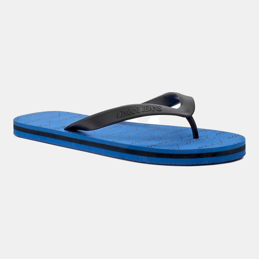 Armani Chinelos Slippers 5090 7p444 Blue Azul Shot2