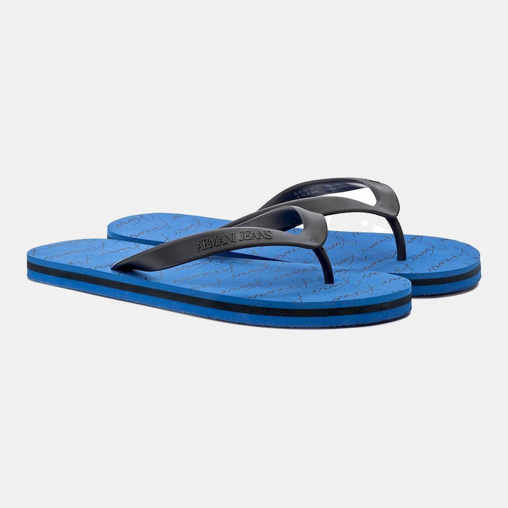 Armani Chinelos Slippers 5090 7p444 Blue Azul Shot4