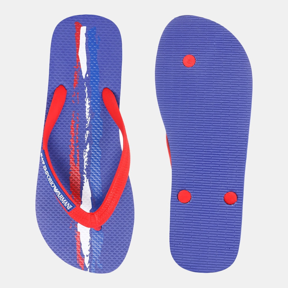 Armani Chinelos Slippers 5290 6p295 Royal Blue Azul Royal Shot6