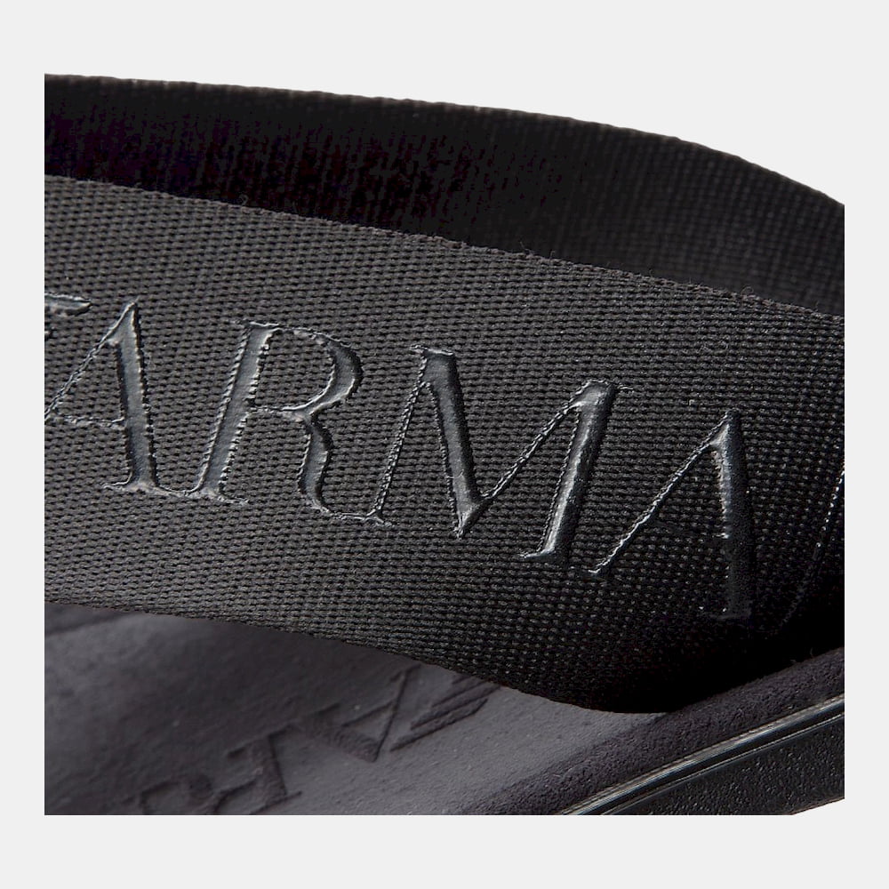 Armani Chinelos Slippers P082 Xl421 Blk Black Preto Preto Shot10