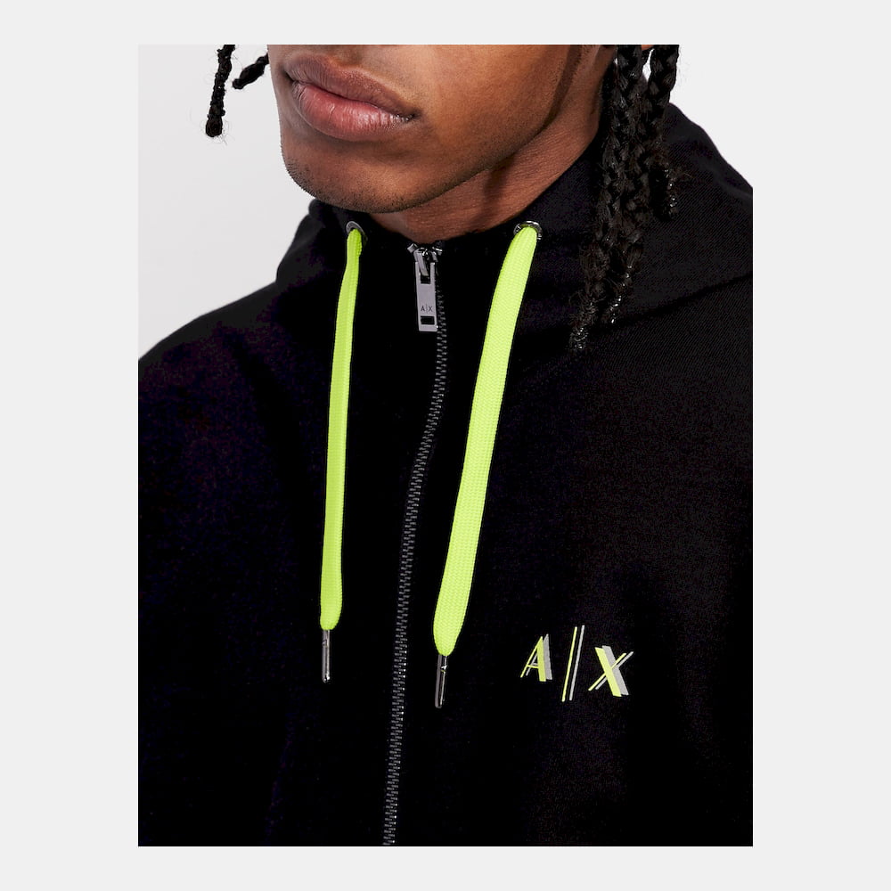 Armani Exchange Blusão Jackets Zmfj Zj6hz Black Preto Shot2
