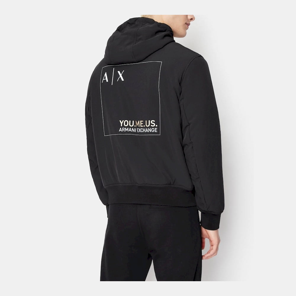 Armani Exchange Blusao Jackets 6lzb11 Znicz Black Preto Shot2