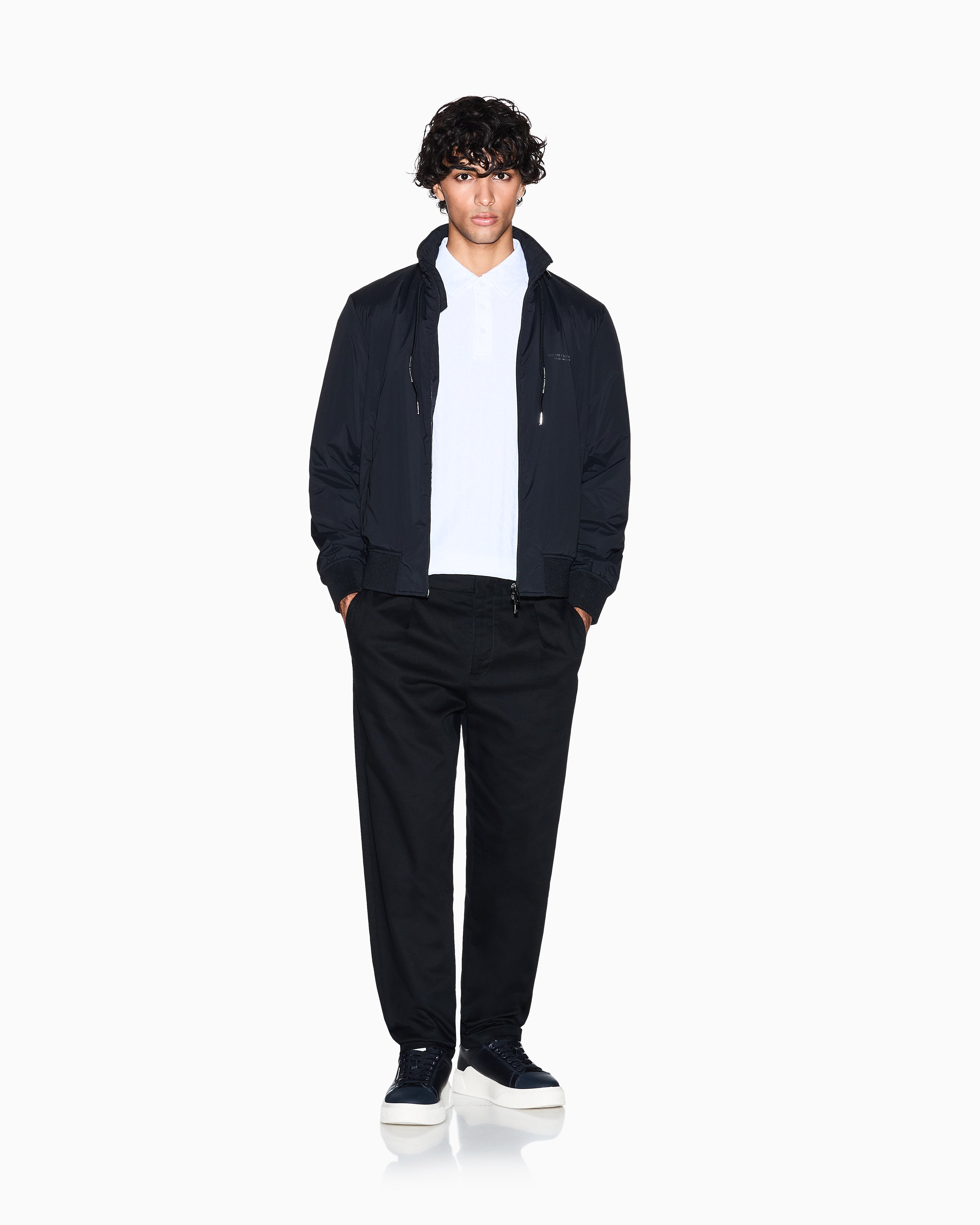 Armani Exchange Blusao Jackets Xm001583 Af19196 Black Preto_shot2