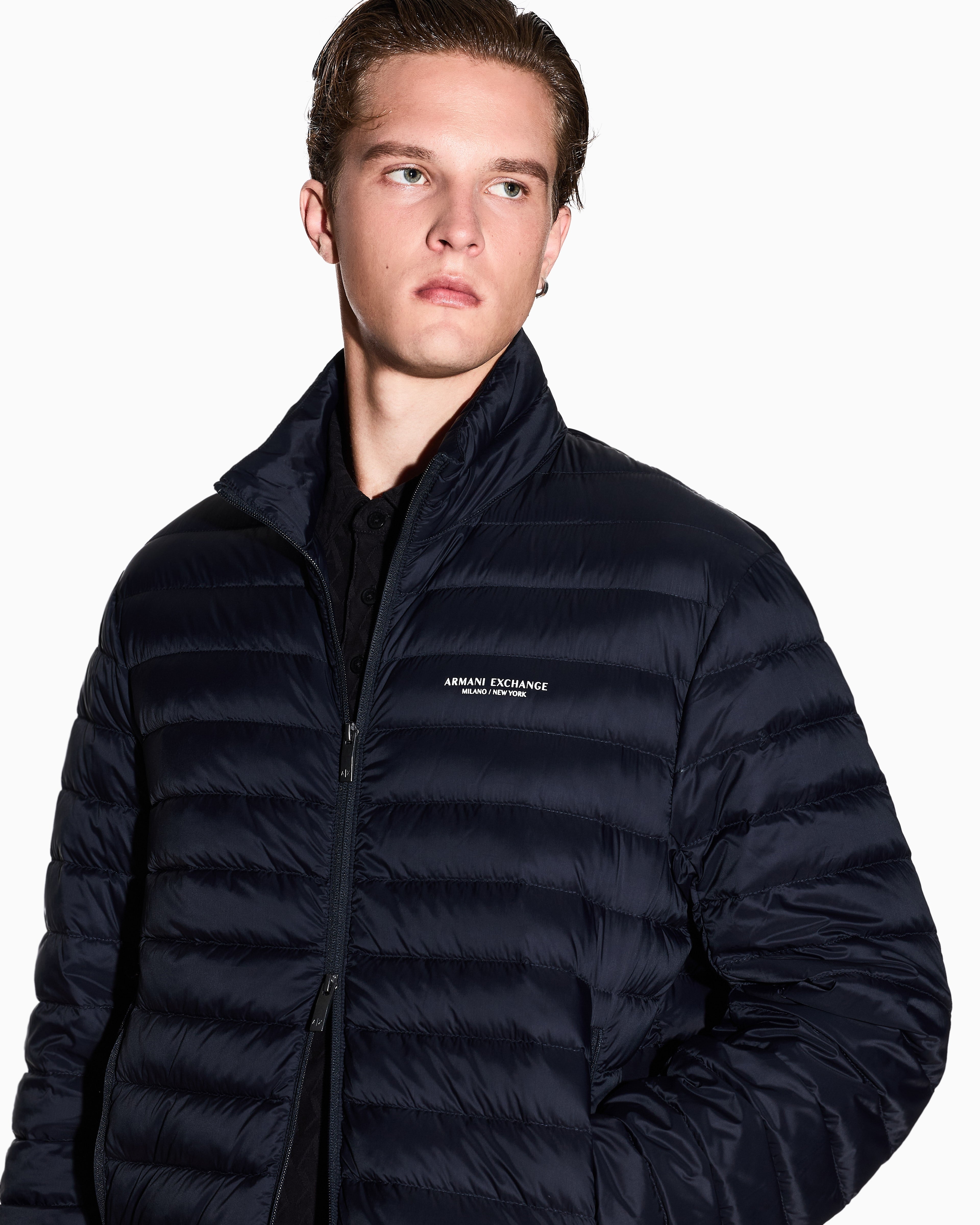 Armani Exchange Blusao Jackets Xm001919 Af16927 Navy Navy_shot1