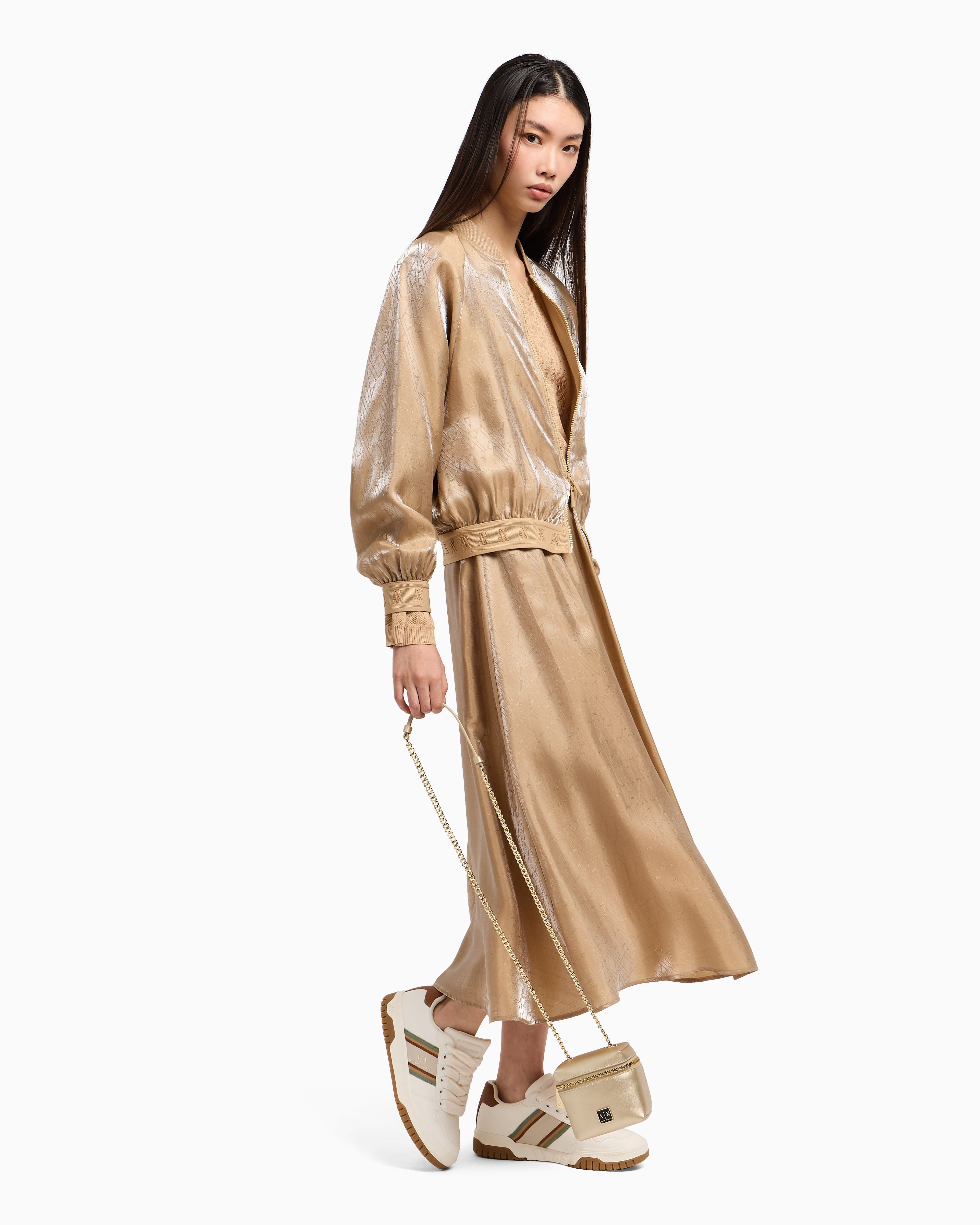 Armani Exchange Blusao Jackets Xw000565 Af12055 Camel Camel_shot2