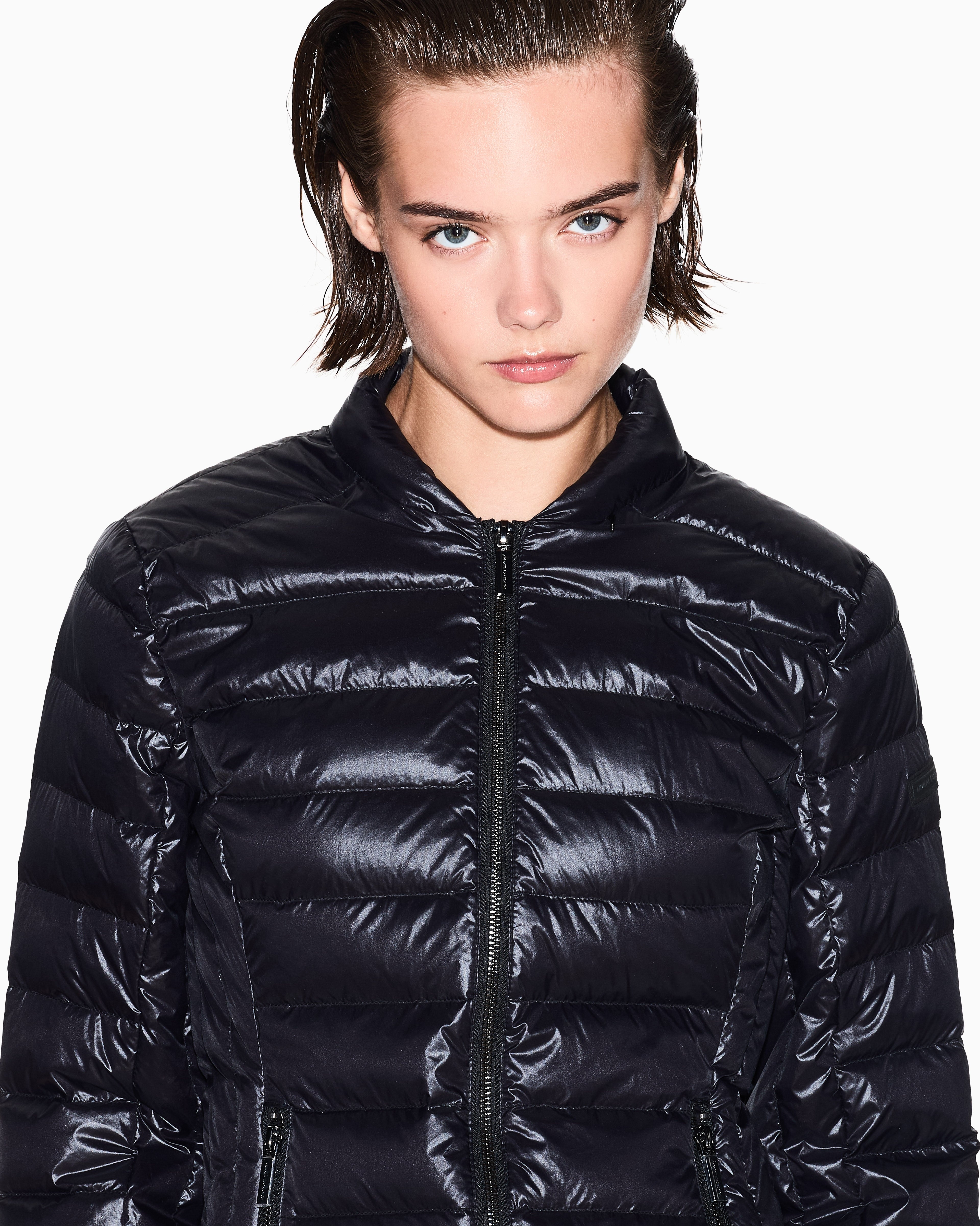 Armani Exchange Blusao Jackets Xw001920 Af18757 Black Preto_shot1