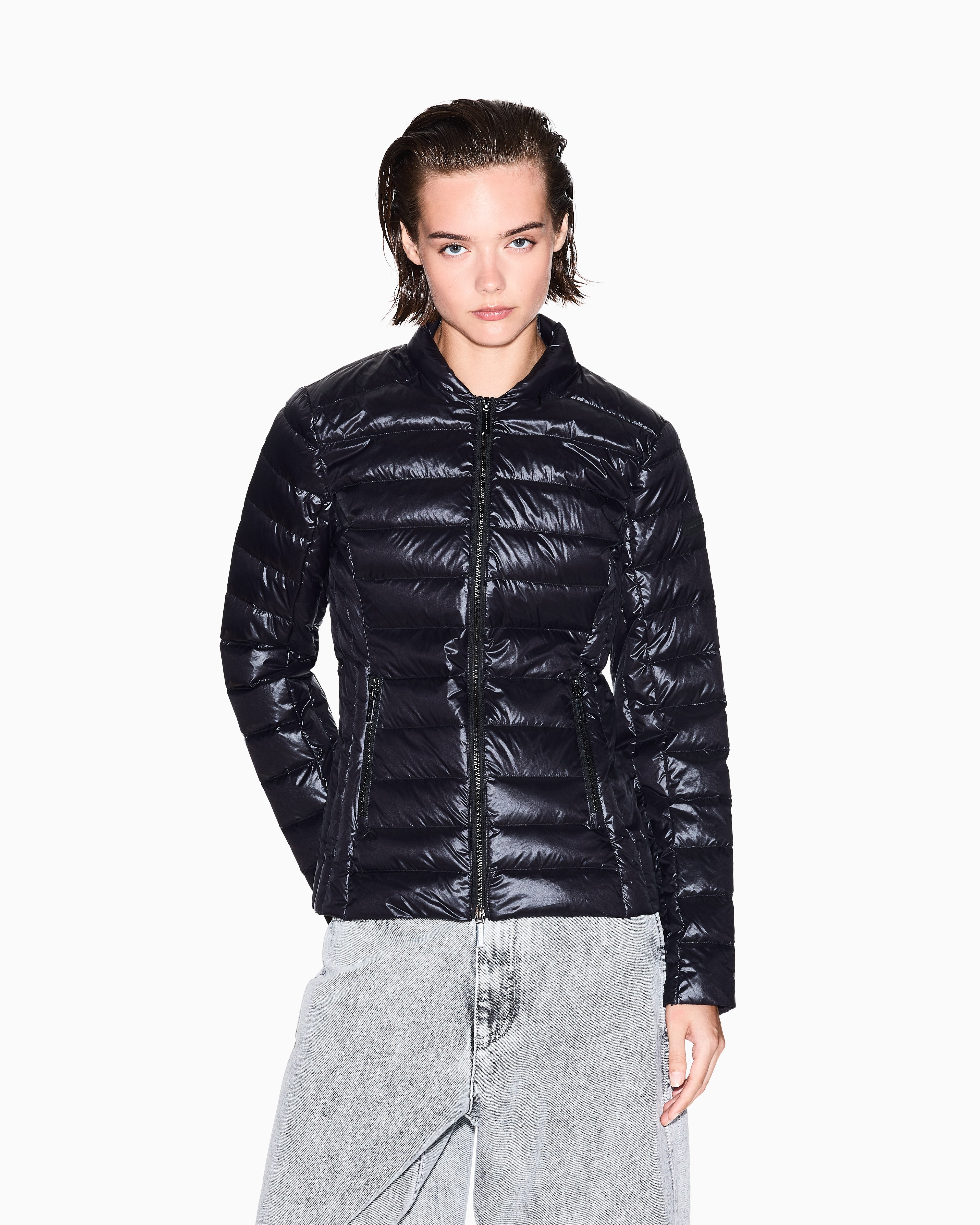 Armani Exchange Blusao Jackets Xw001920 Af18757 Black Preto_shot3