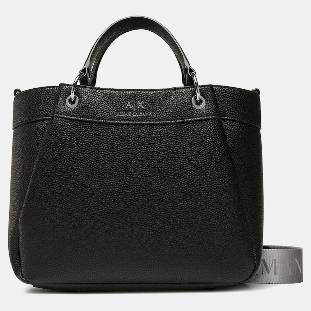 Armani Exchange Bolsa Bag 942910 Cc783 Black Preto Shot4