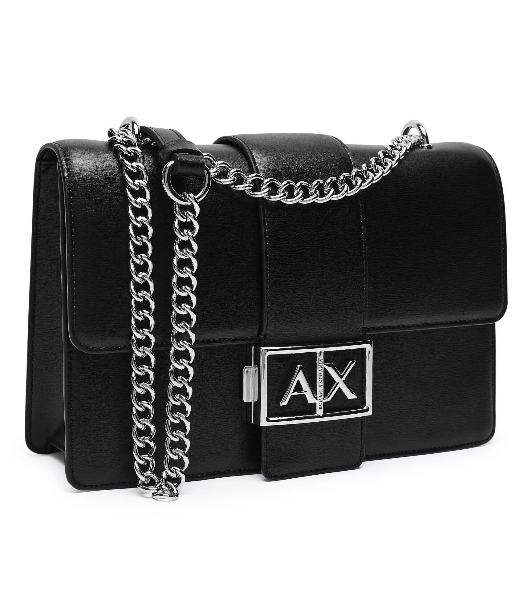 Armani Exchange Bolsa Bag Xw000070 Af12039 Black Preto_shot4