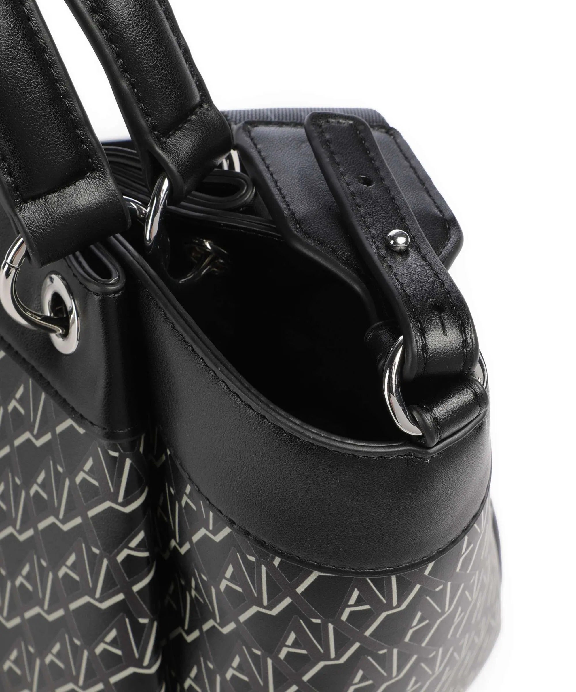 Armani Exchange Bolsa Bag Xw000393 Af17145 Black Preto_shot4