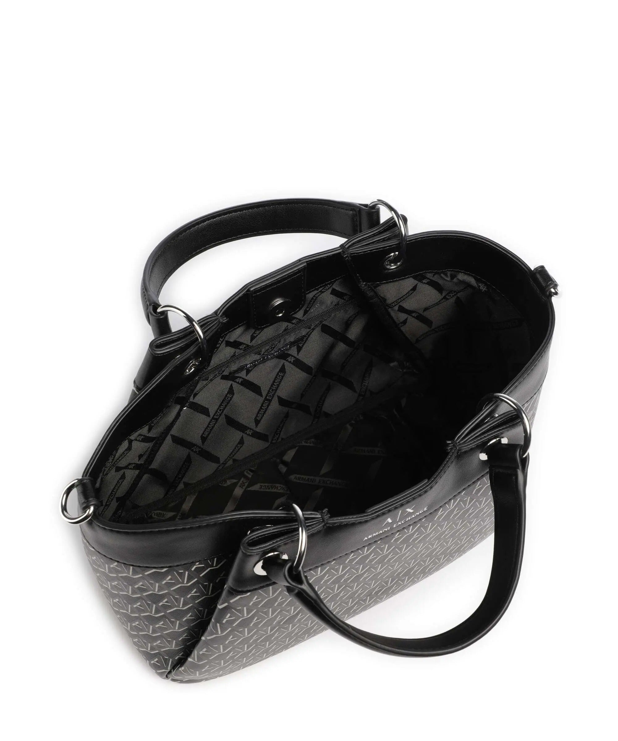 Armani Exchange Bolsa Bag Xw000393 Af17145 Black Preto_shot6