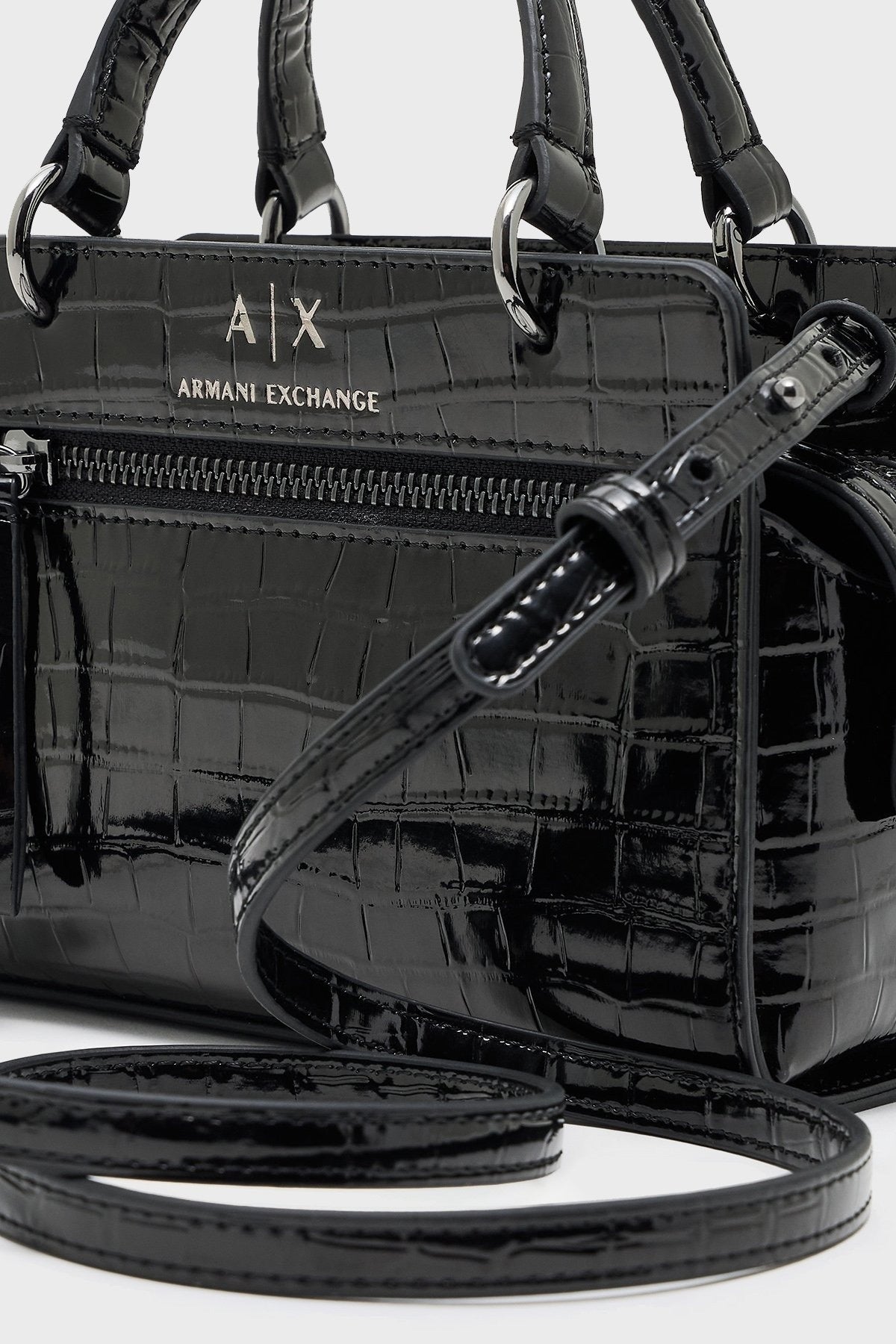 Armani Exchange Bolsa Bag Xw001212 Af15628 Black Preto_shot6