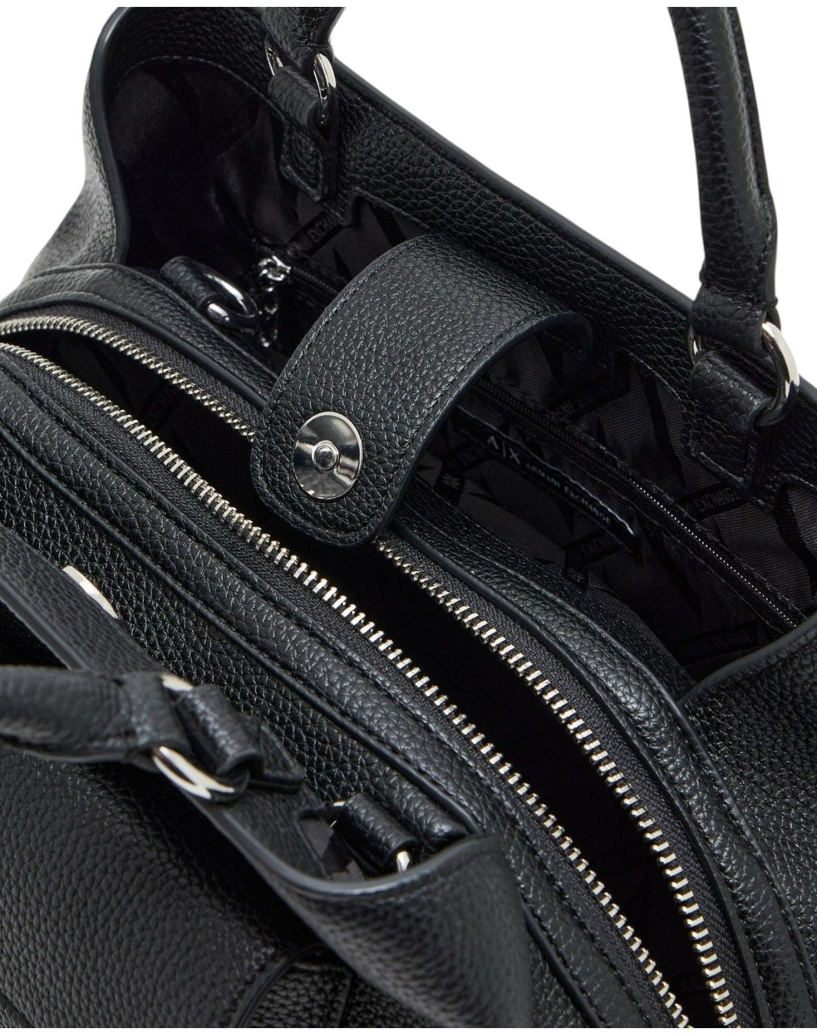 Armani Exchange Bolsa Bag Xw001545 Af17019 Black Preto_shot6