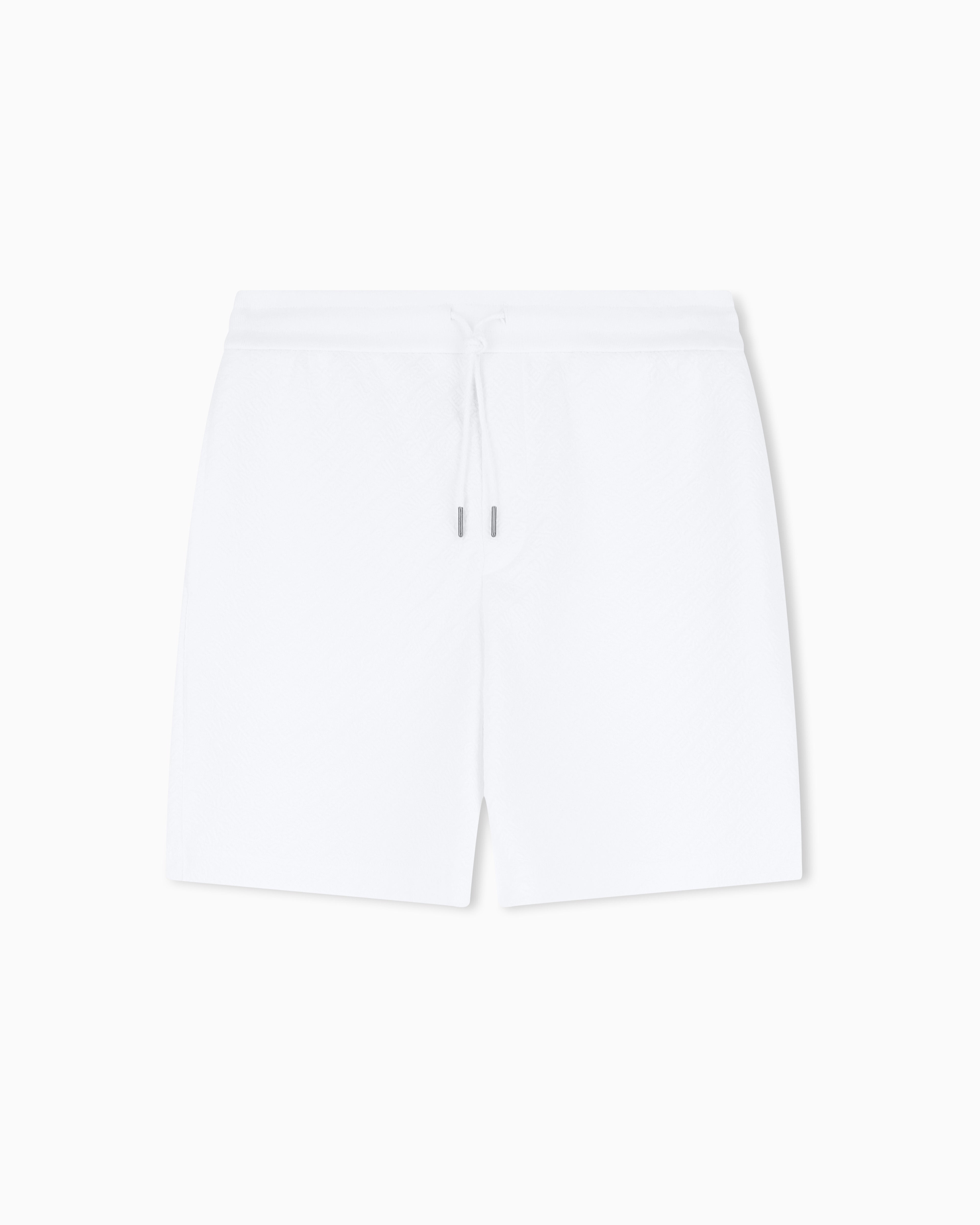 Armani Exchange Calcao Shorts Xm002345 Af21862 Offwhite Branco_shot5