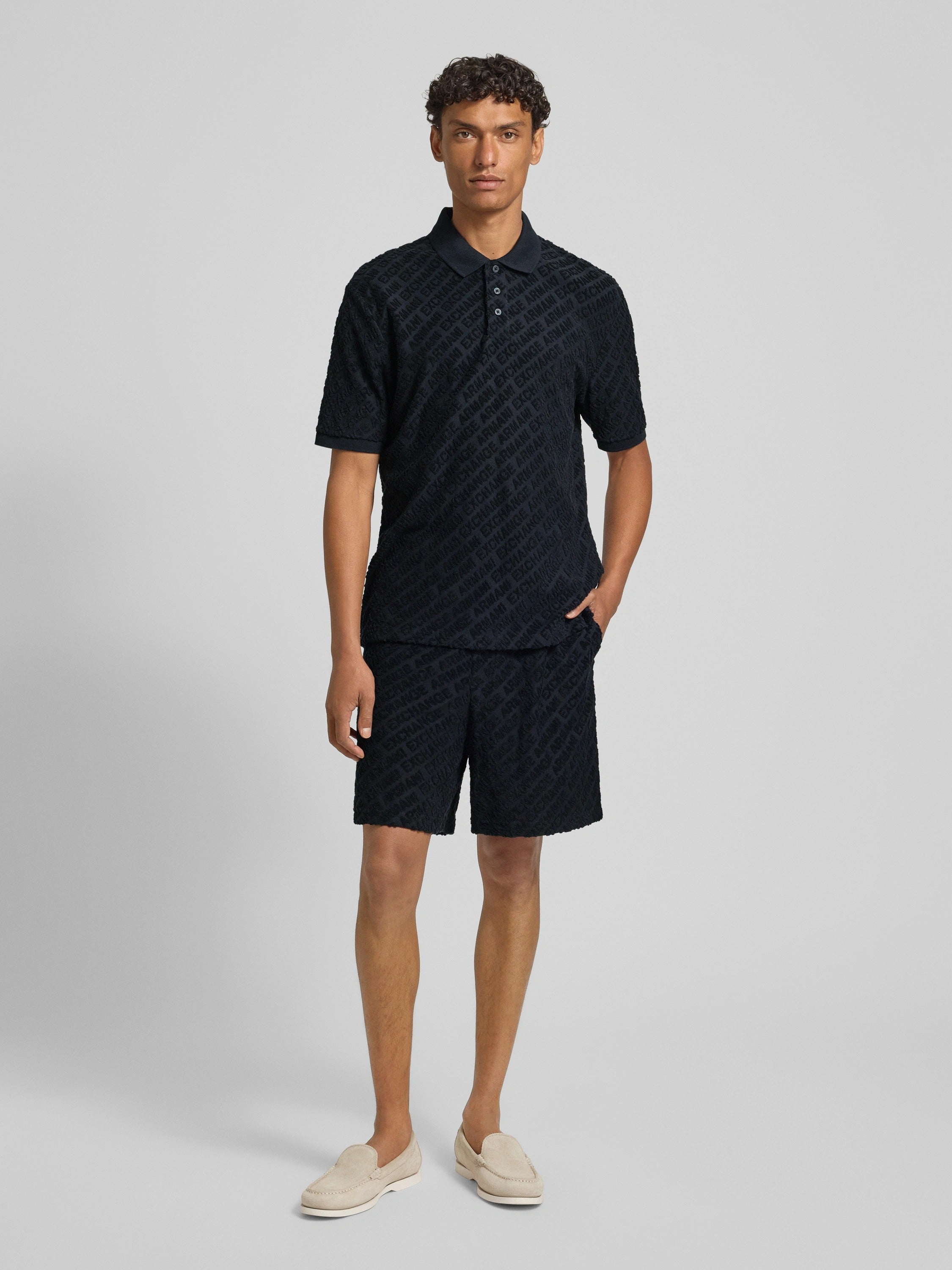 Armani Exchange Calcao Shorts Xm002348 Af21860 Navy Navy_shot1