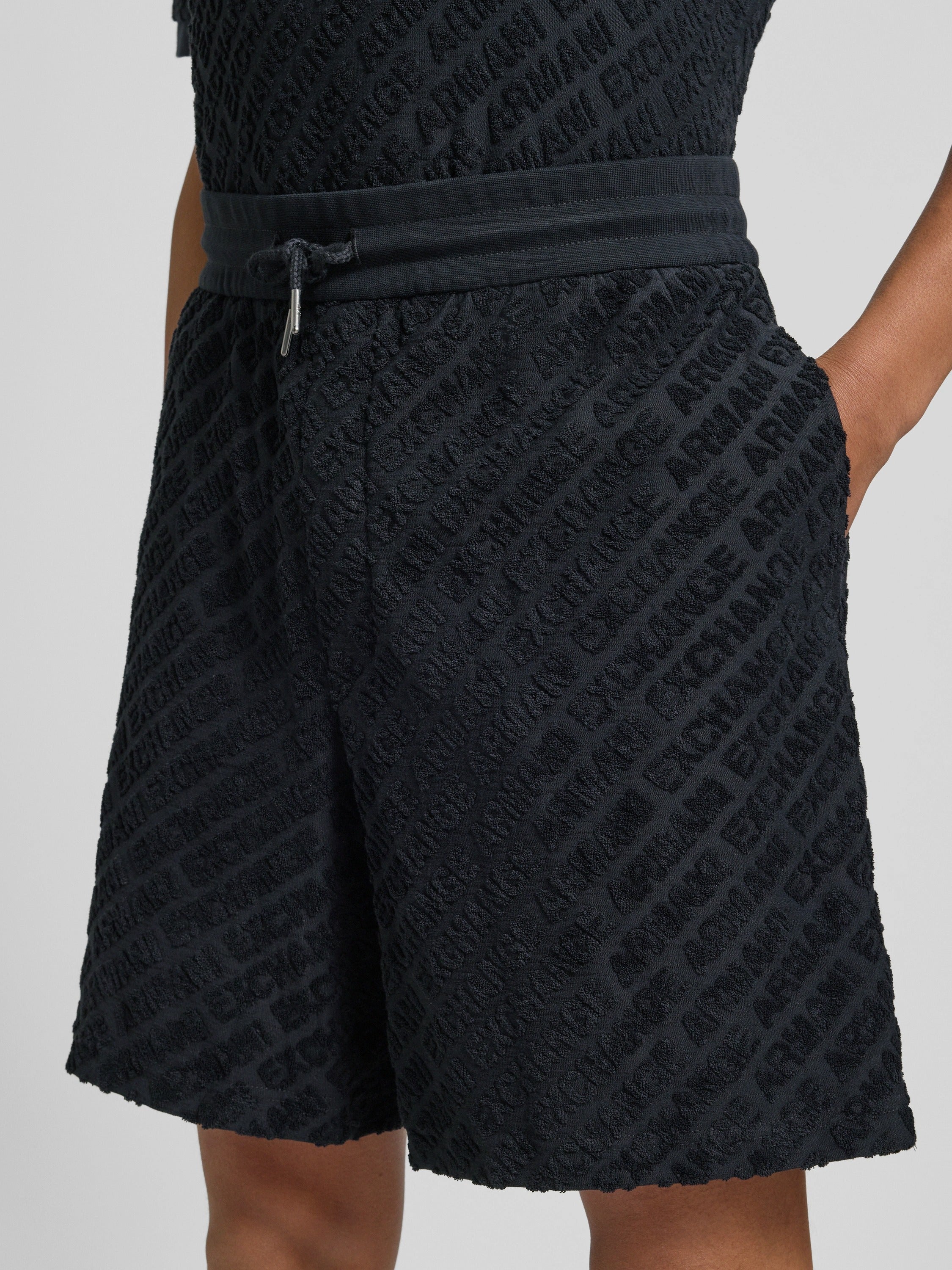 Armani Exchange Calcao Shorts Xm002348 Af21860 Navy Navy_shot3