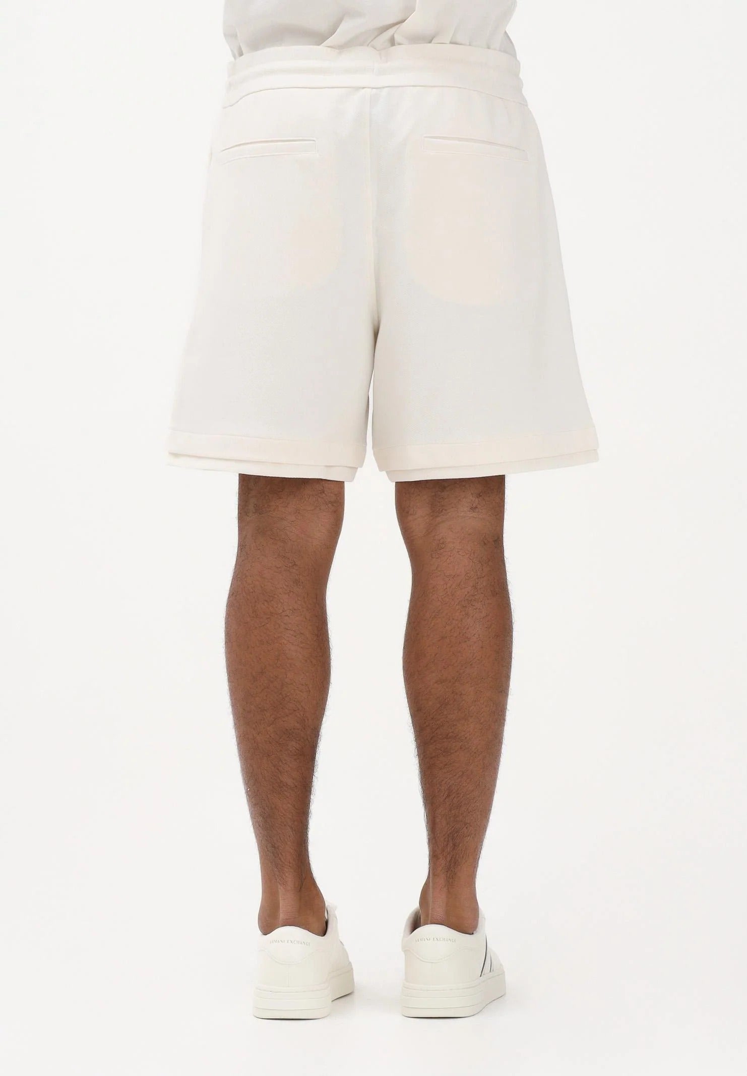Armani Exchange Calcao Shorts Xm002354 Af21869 Cream Creme_shot3