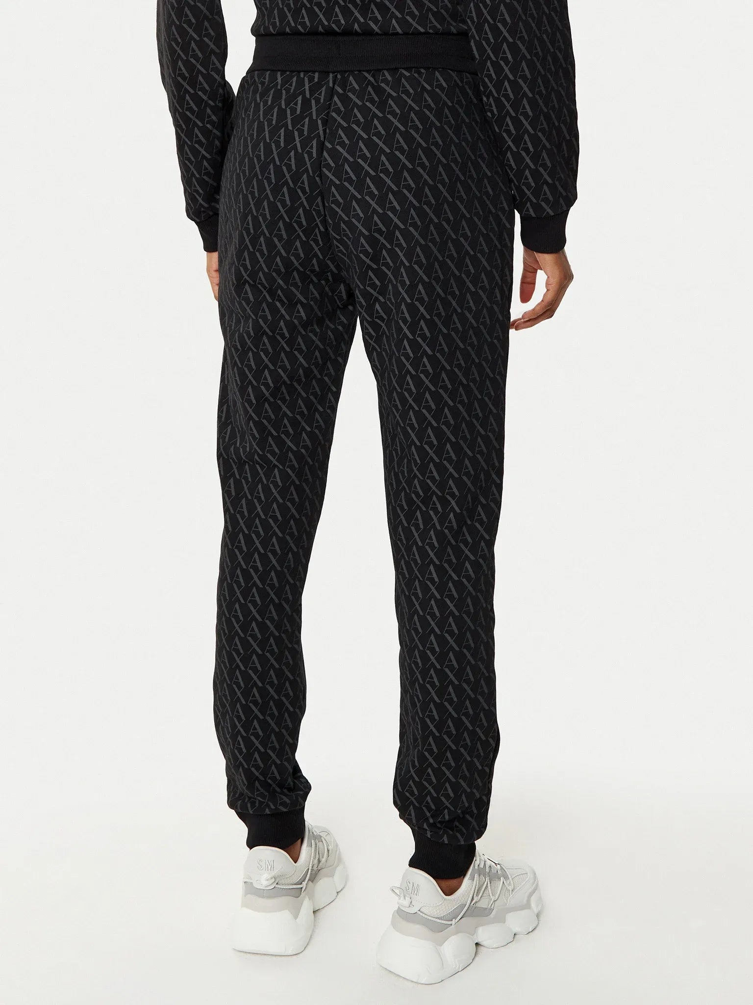 Armani Exchange Calcas Training Pants 8nyplg Yje5z Black Preto_shot3