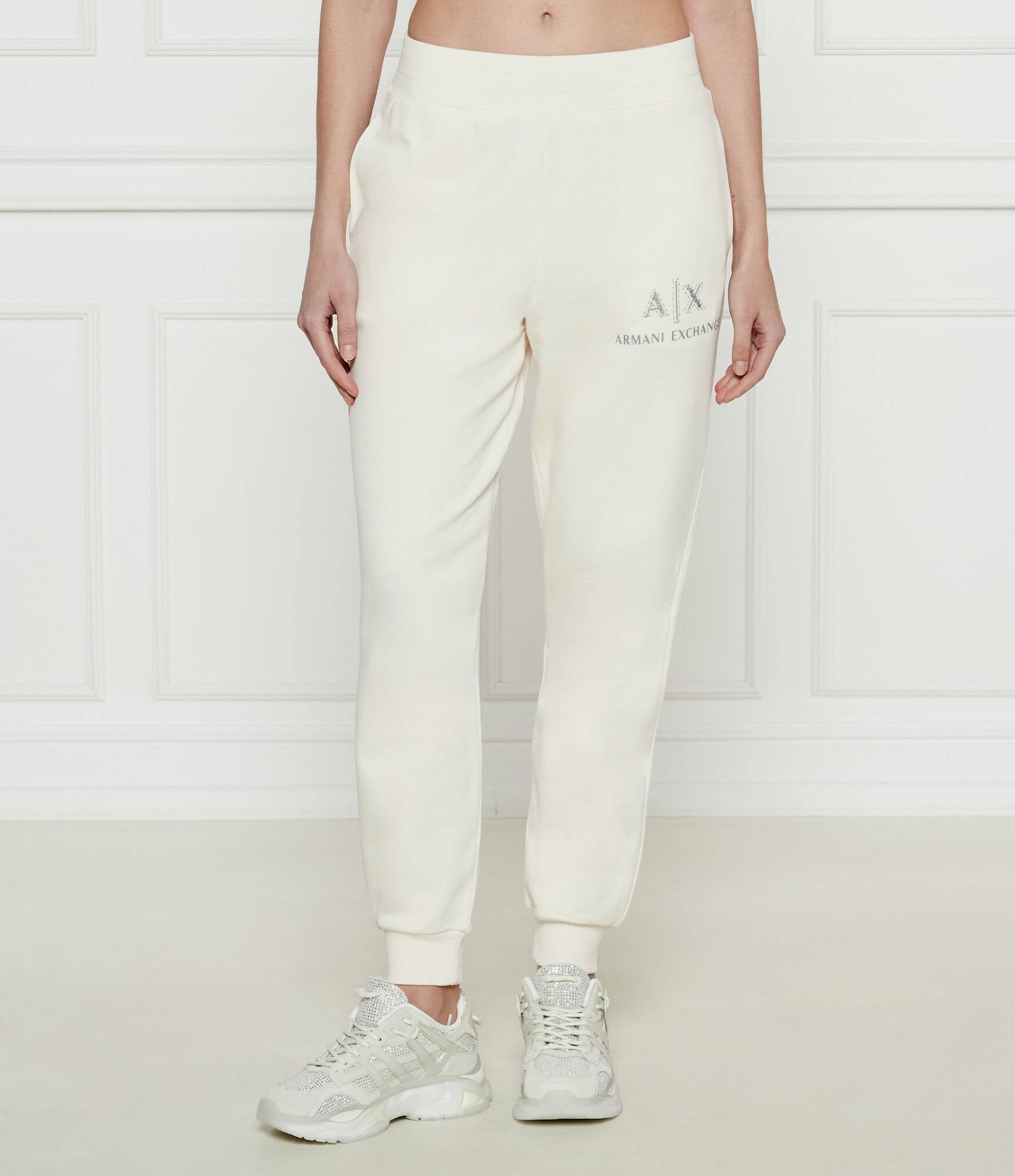 Armani Exchange Calcas Training Pants Xw000162 Af11851 Beige Beige_shot3