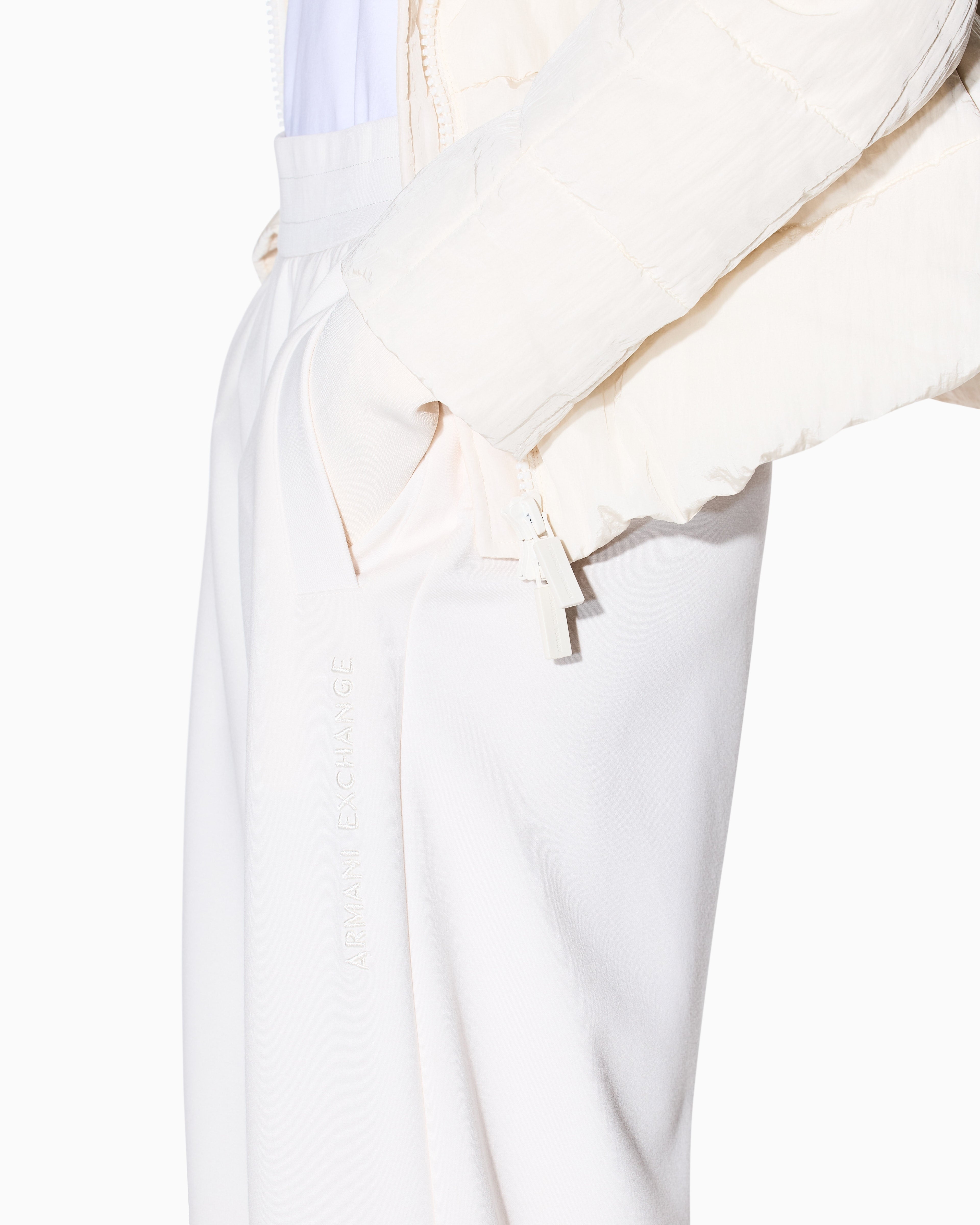 Armani Exchange Calcas Training Pants Xw001011 Af16111 Beige Beige_shot1