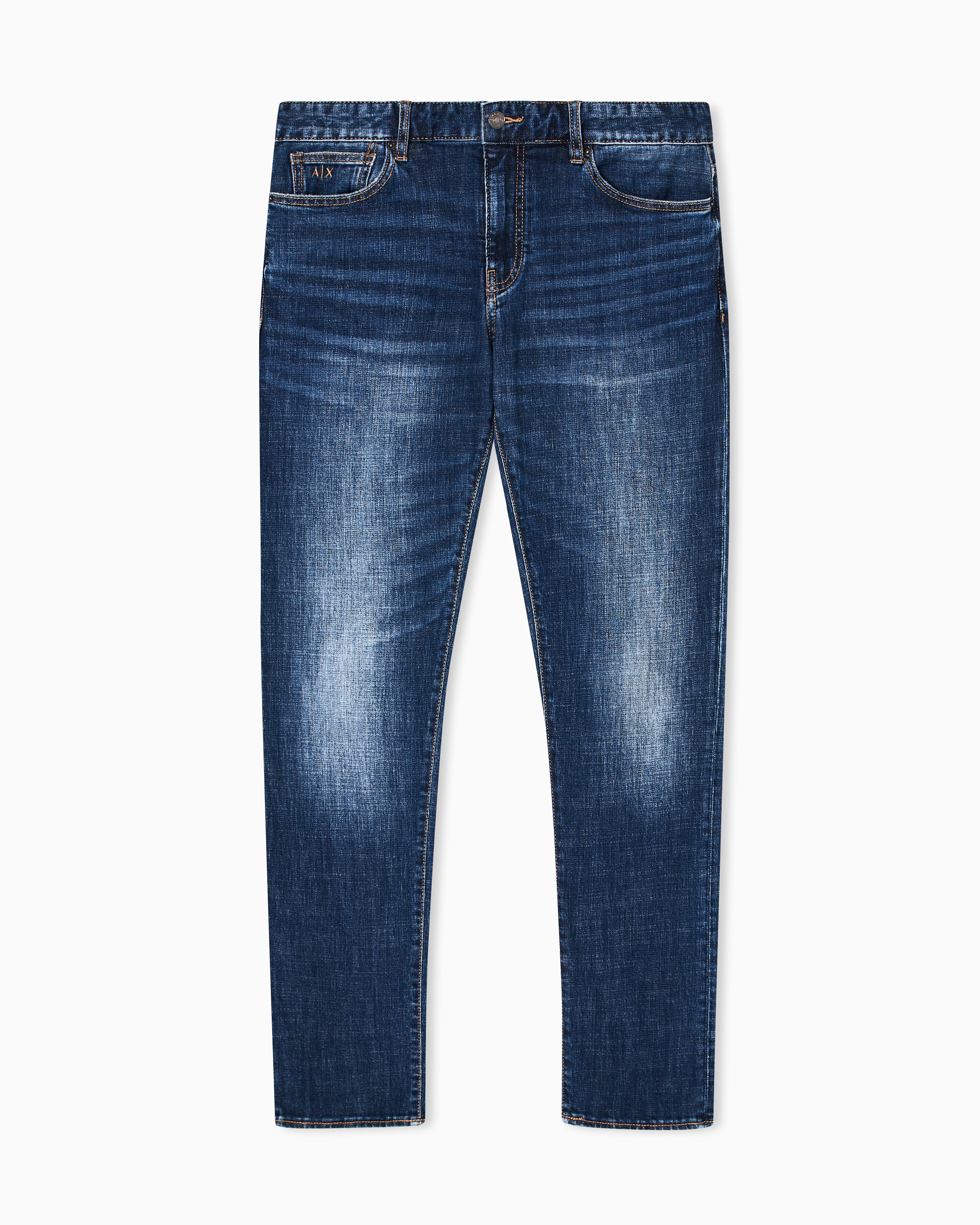 Armani Exchange Calcas Trousers Xm001512 Af17012 Denim Blue Denim_shot4