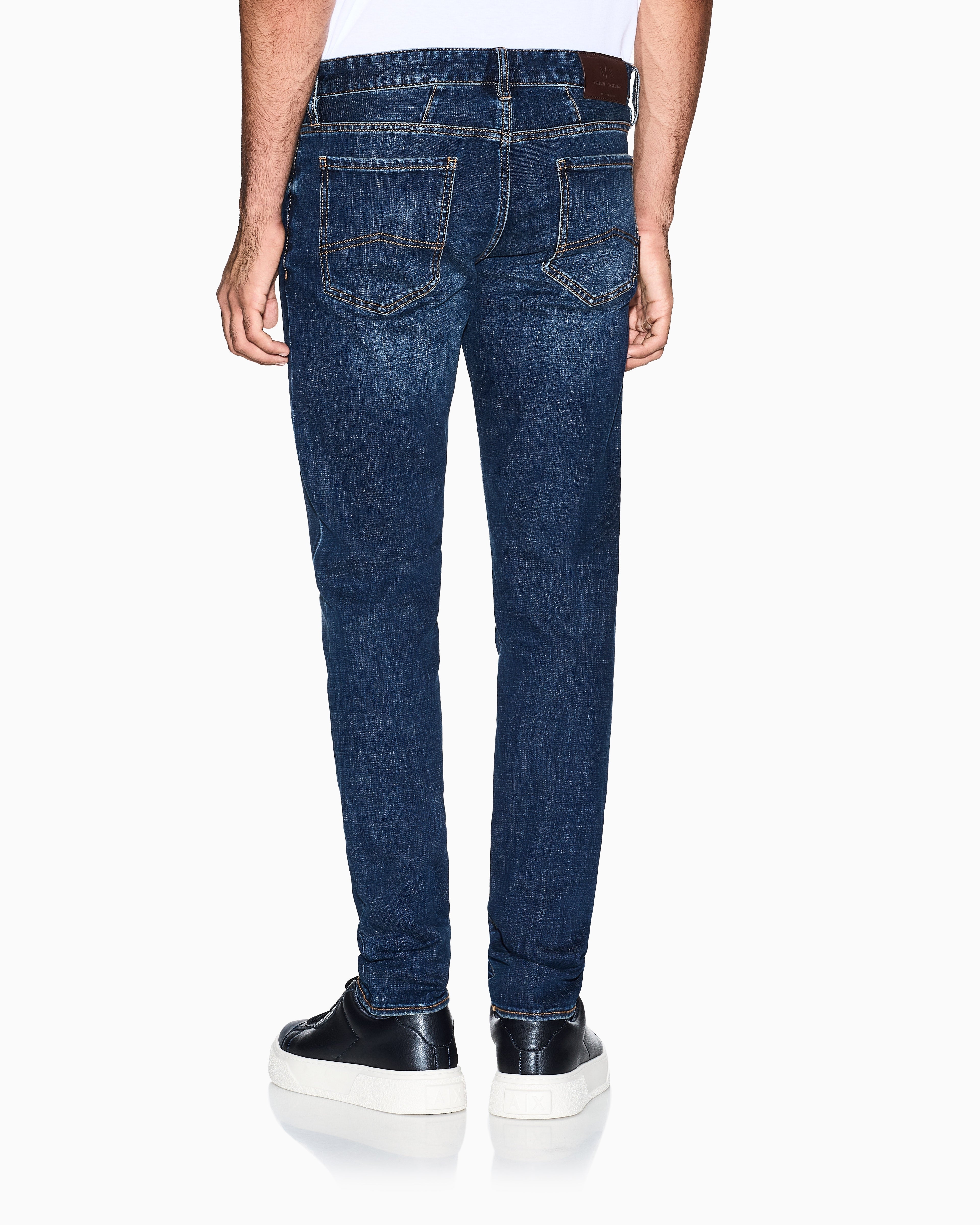 Armani Exchange Calcas Trousers Xm001512 Af17012 Denim Blue Denim_shot5