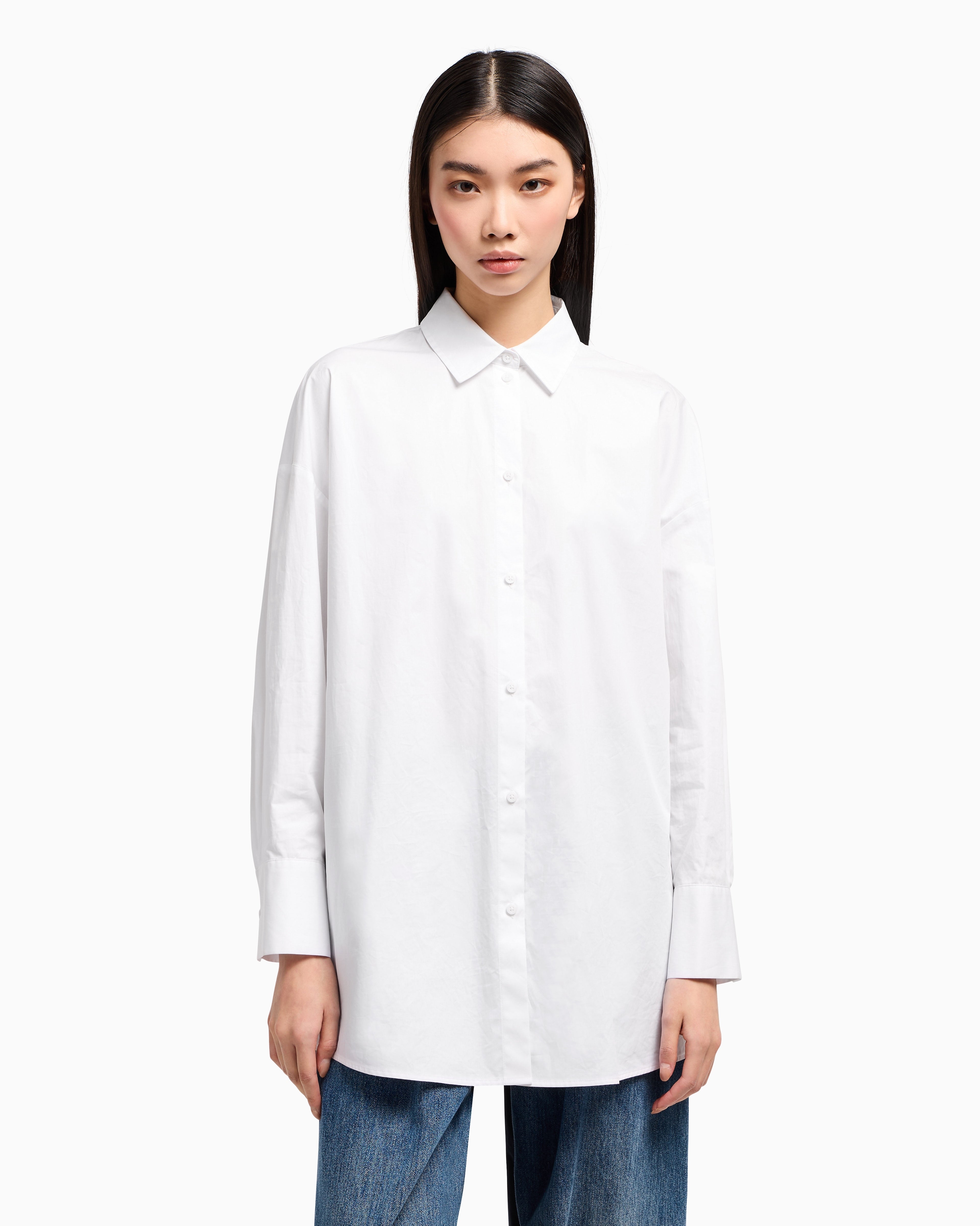 Armani Exchange Camisa  Shirt Xw000455 Af12812 White Branco_shot3