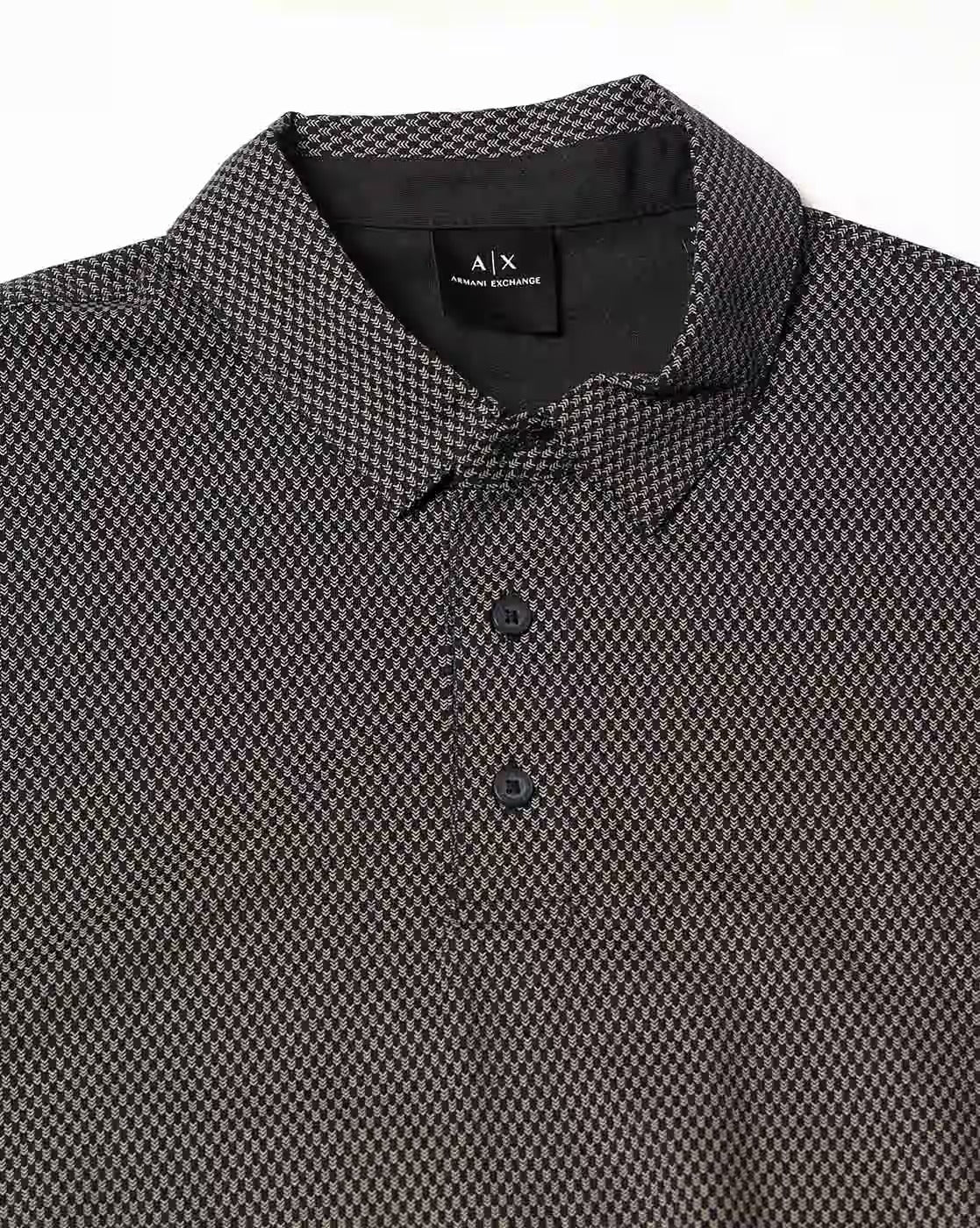 Armani Exchange Camisa Shirt Xm000735 Af10356 Navy Navy_shot1