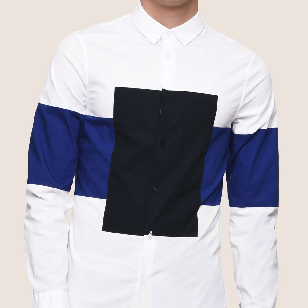 Armani Exchange Camisa Shirt Zc17 Zncrz White Branco Shot9