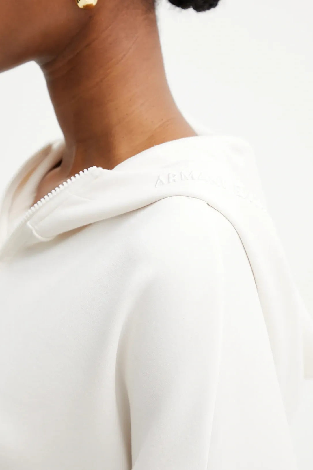 Armani Exchange Camisola Hoodie Xw000980 Af16111 Beige Beige_shot5