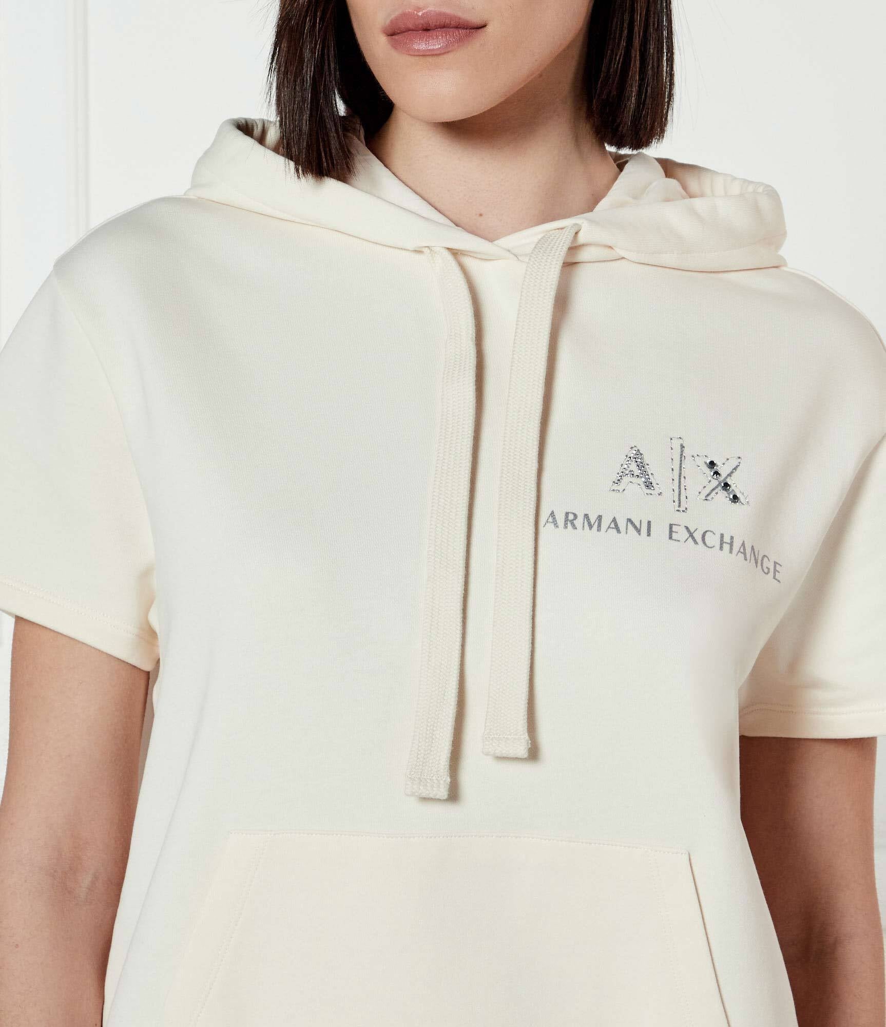 Armani Exchange Camisola Sweat Xw000161 Af11851 Beige Beige_shot1