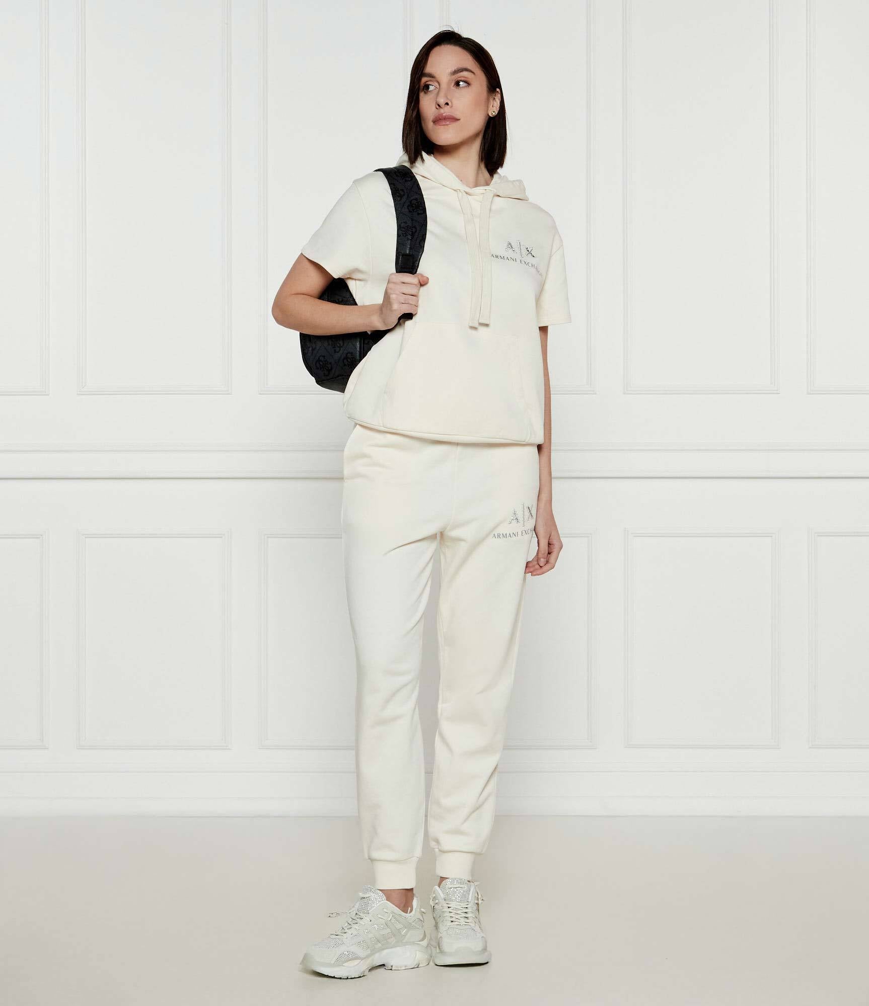 Armani Exchange Camisola Sweat Xw000161 Af11851 Beige Beige_shot5