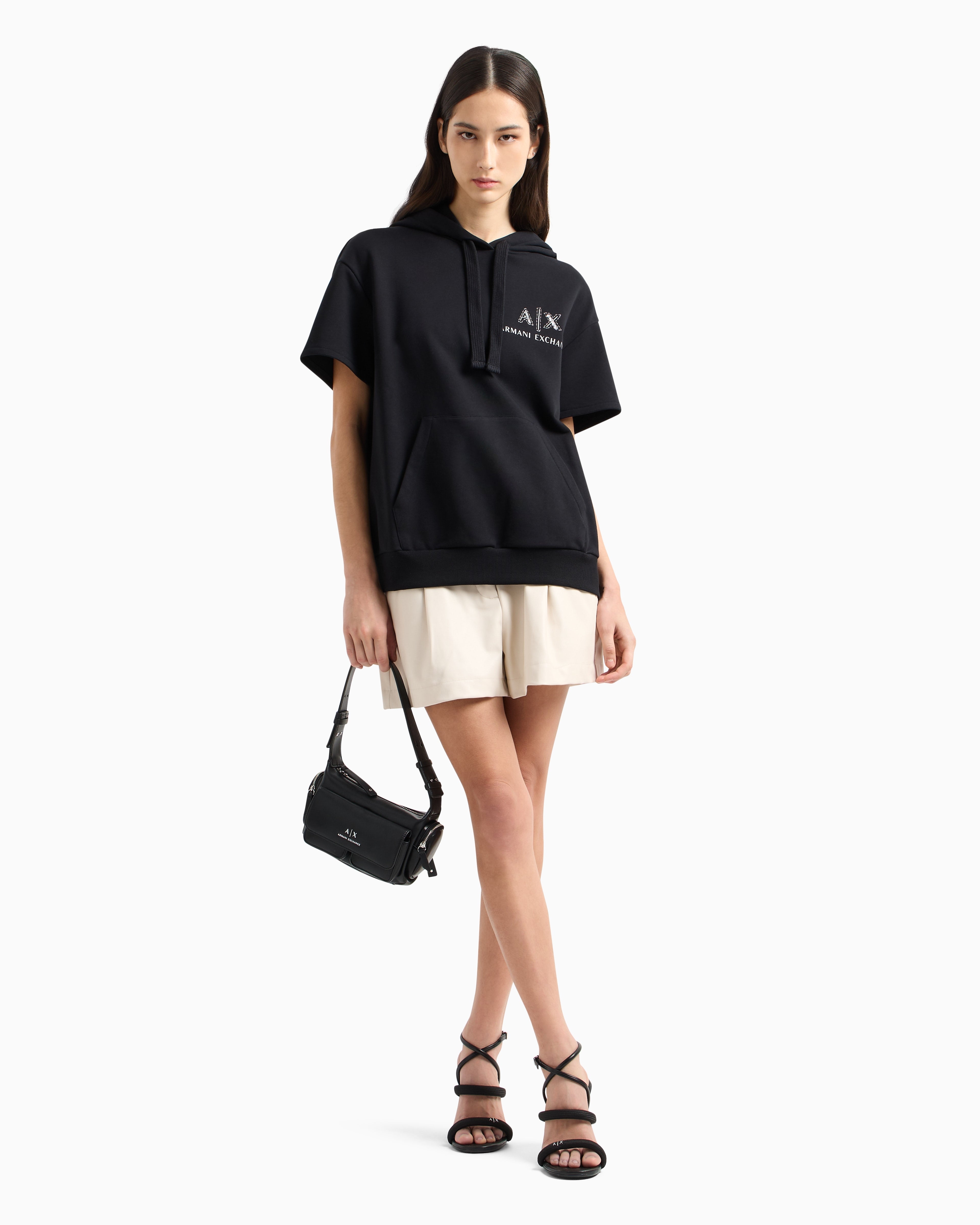 Armani Exchange Camisola Sweat Xw000161 Af11851 Black Preto_shot2