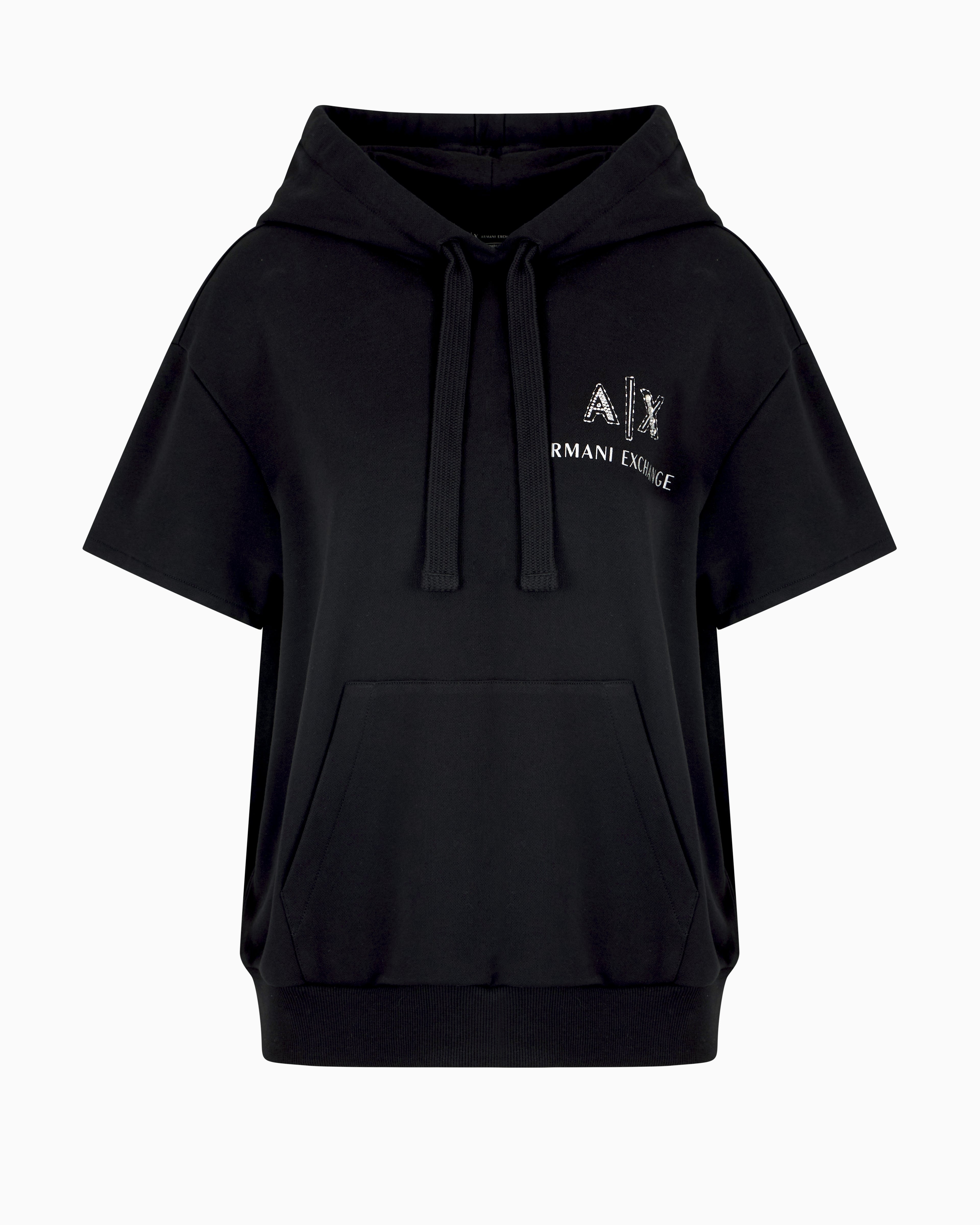 Armani Exchange Camisola Sweat Xw000161 Af11851 Black Preto_shot4