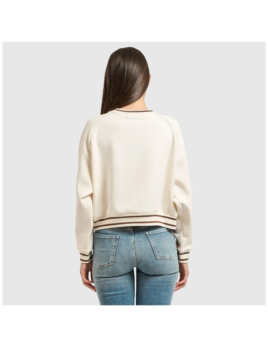 Armani Exchange Camisola Sweat Xw002072 Af10804 Beige Beige_shot4