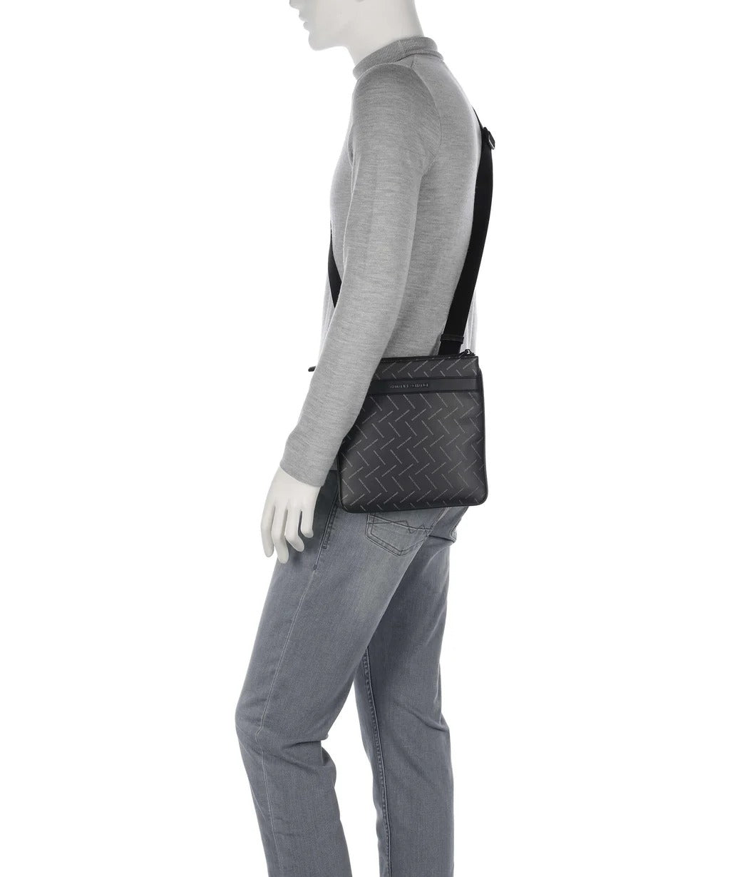 Armani Exchange Crossbody Xm002597 Af22654 Black Preto_shot2