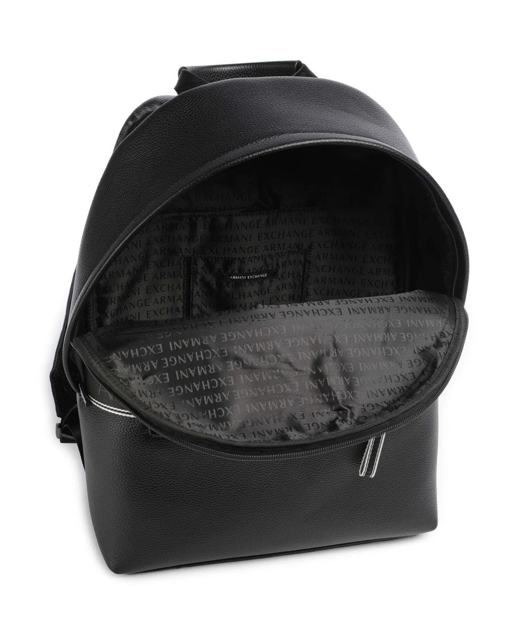 Armani Exchange Mochila Backpack Xm002609 Af22662 Black Preto_shot5