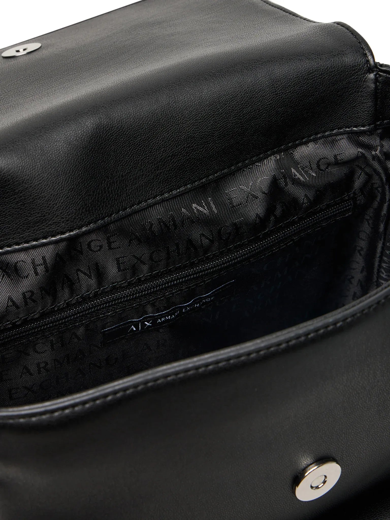 Armani Exchange Mochila Backpack Xw001923 Af12589 Black Preto_shot6