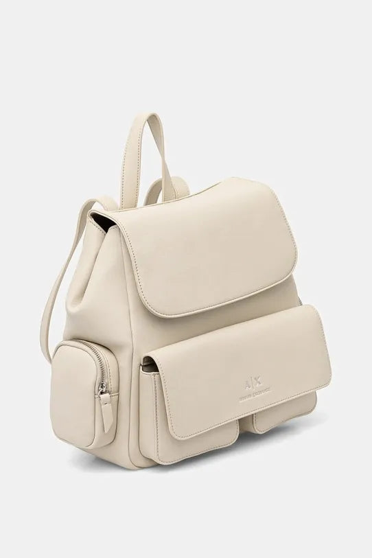 Armani Exchange Mochila Backpack Xw001923 Af12589 Vanilla Vanilla_shot1