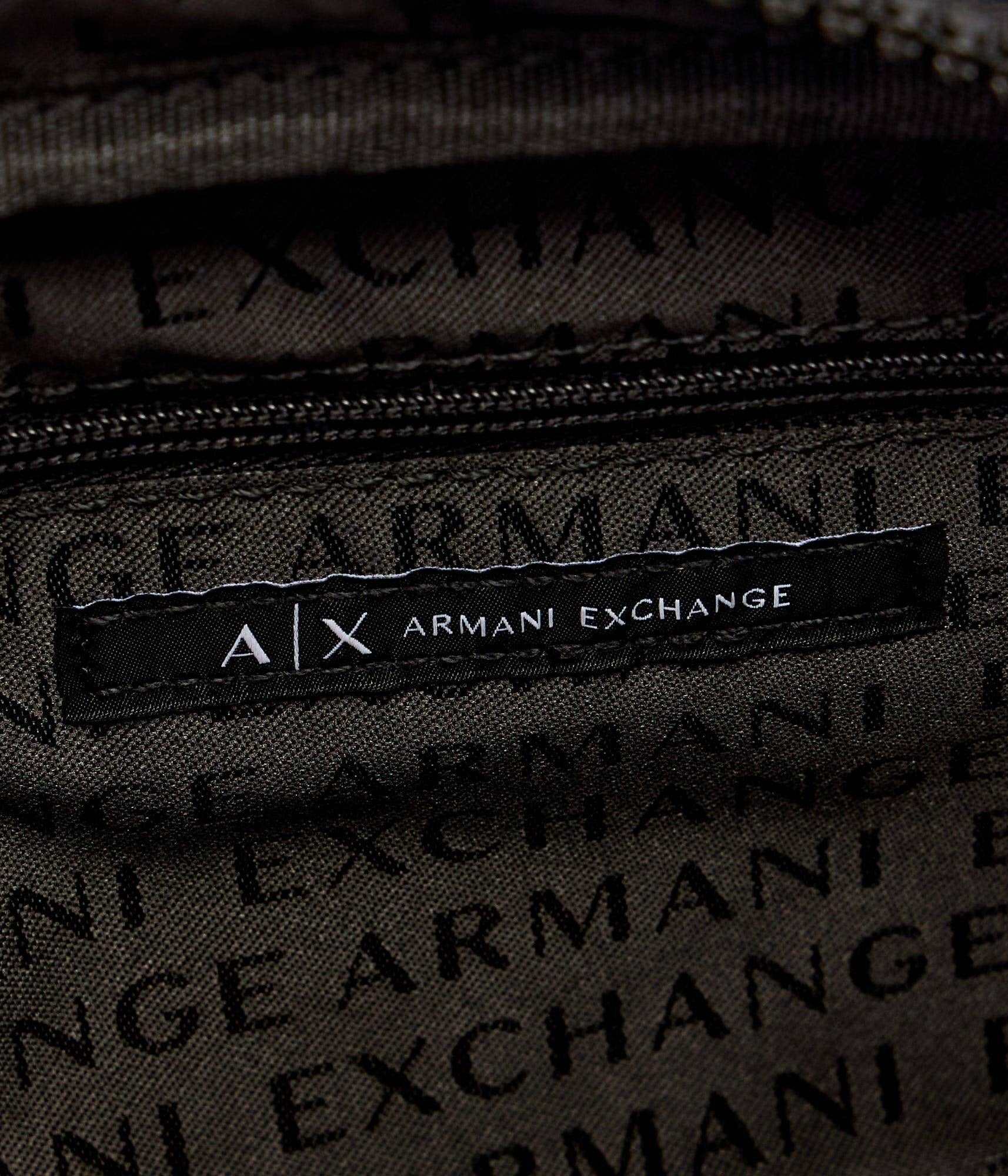 Armani Exchange Necessaire Bag Xm001272 Af12133 Black Preto_shot4