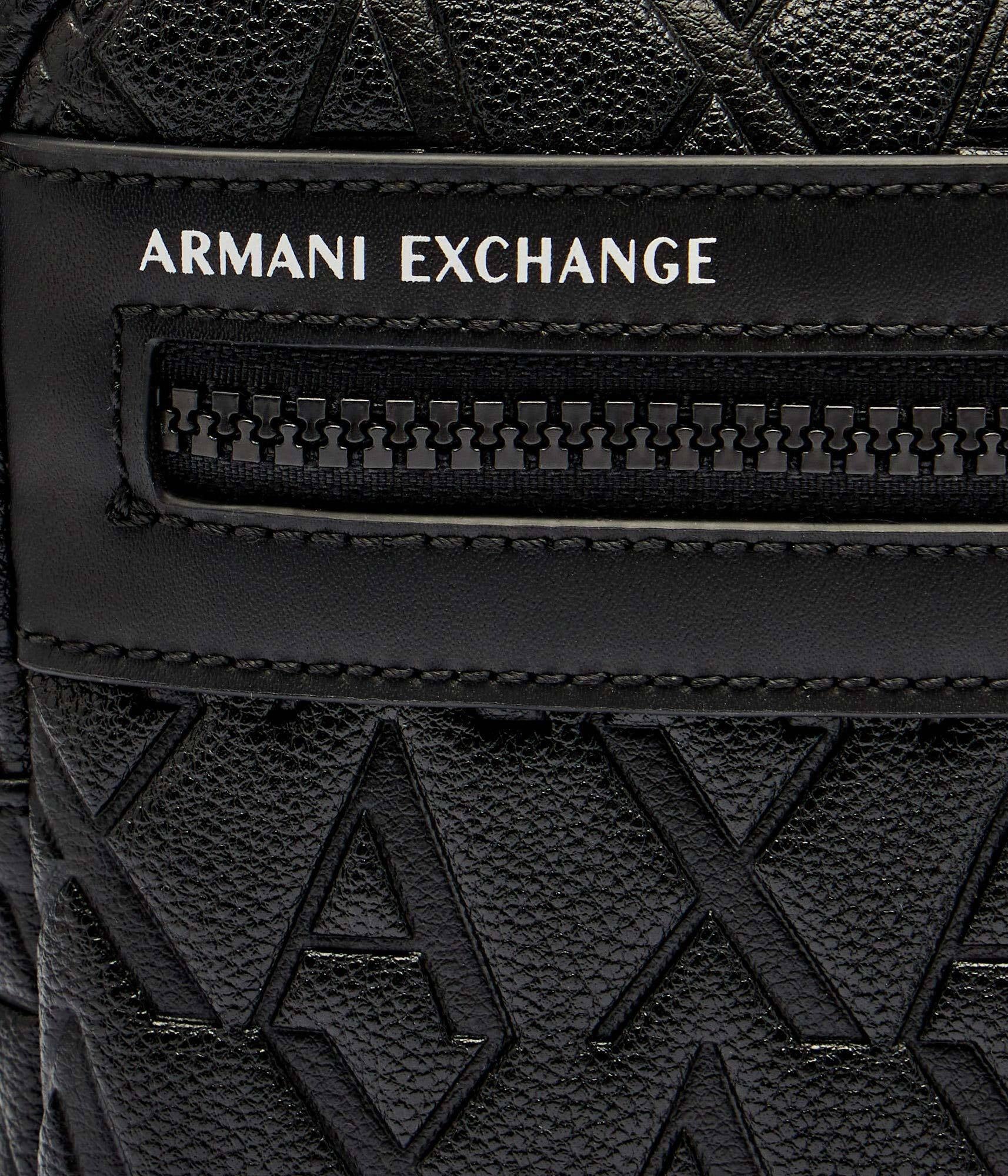 Armani Exchange Necessaire Bag Xm001272 Af12133 Black Preto_shot5