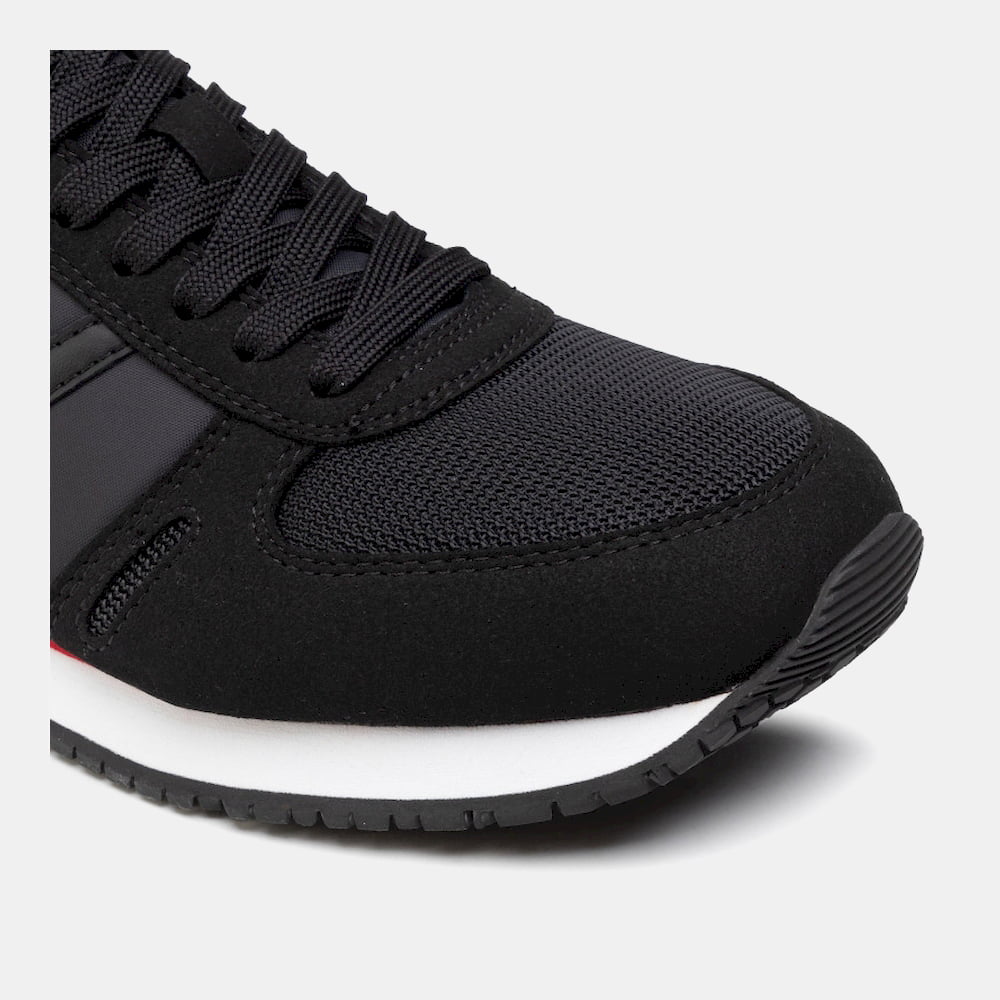 Armani Exchange Sapatilhas Sneakers Shoes X017 Xv028 Blk Blk Re Preto Vermelho Shot9
