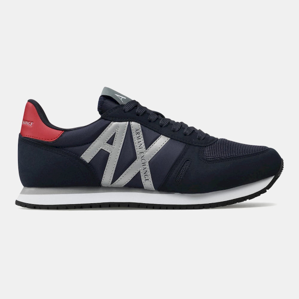 Armani Exchange Sapatilhas Sneakers Shoes X017 Xv028 Nv Sil Red Navy Preateado Vermelho Shot14