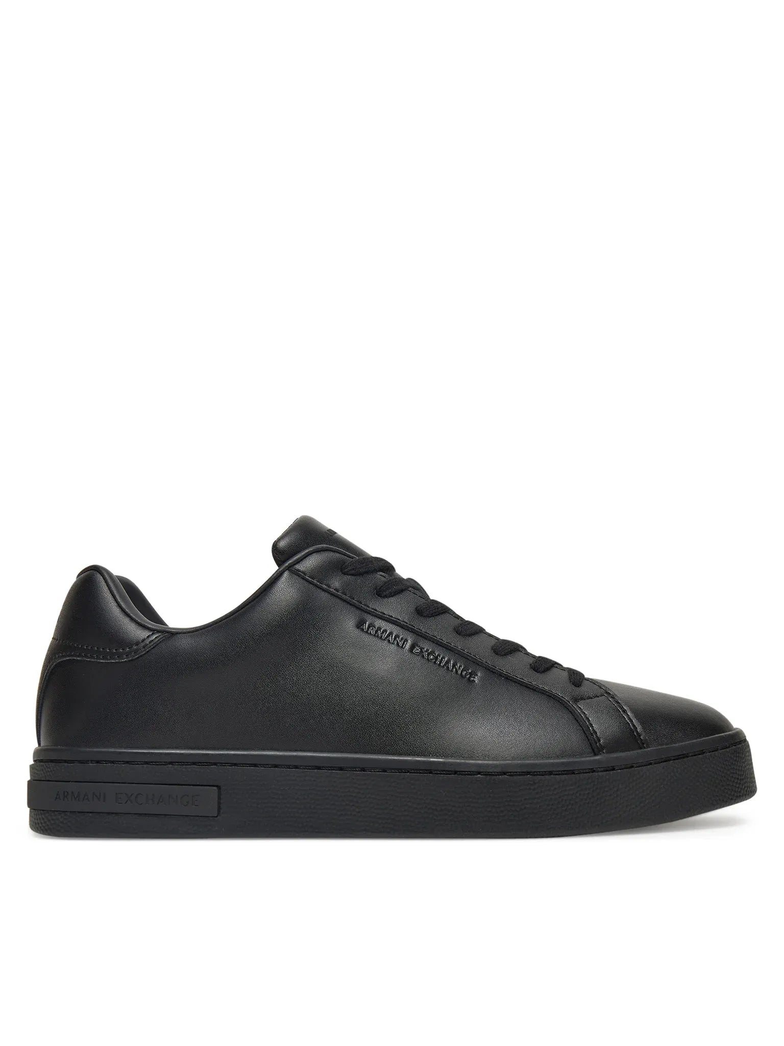Armani Exchange Sapatilhas Sneakers Shoes Xm000141 Af11912 Triple Blk Preto_shot1